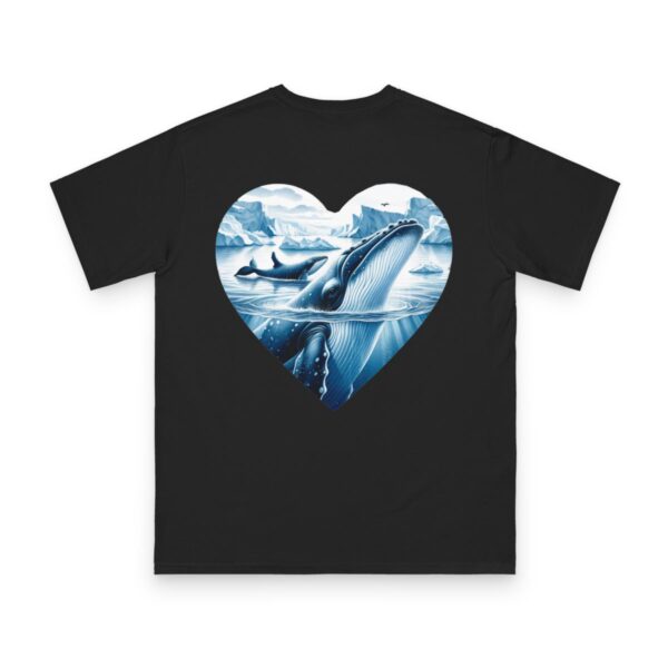 Heart of the Arctic Organic Cotton T-Shirt | Humpback Whale in Polar Waters
