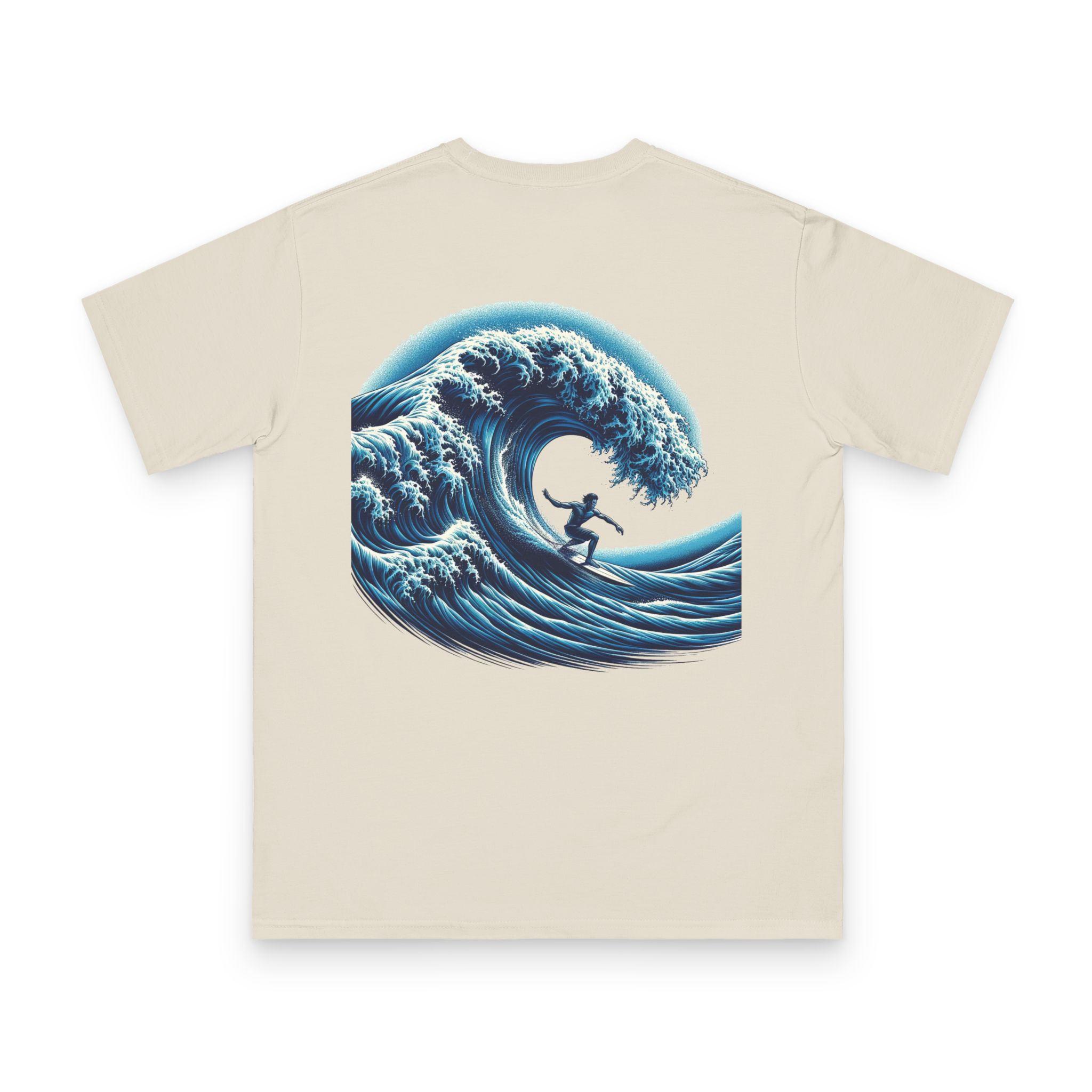 Hokusai Wave Surfer T-Shirt 6 OceanerosOcean Devotion Apparel Hokusai Wave Surfer T-Shirt