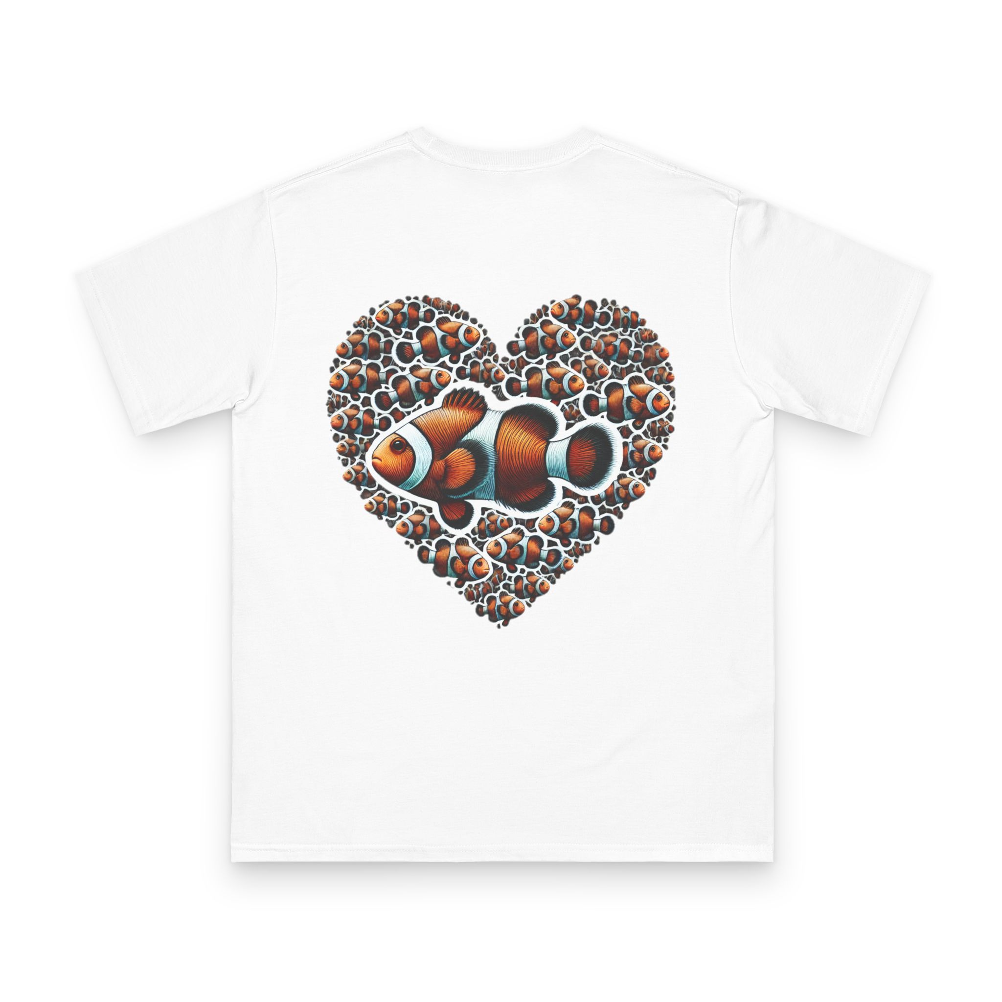 Clownfish Pattern T-Shirt 1 OceanerosOcean Devotion Apparel Clownfish Pattern T-Shirt