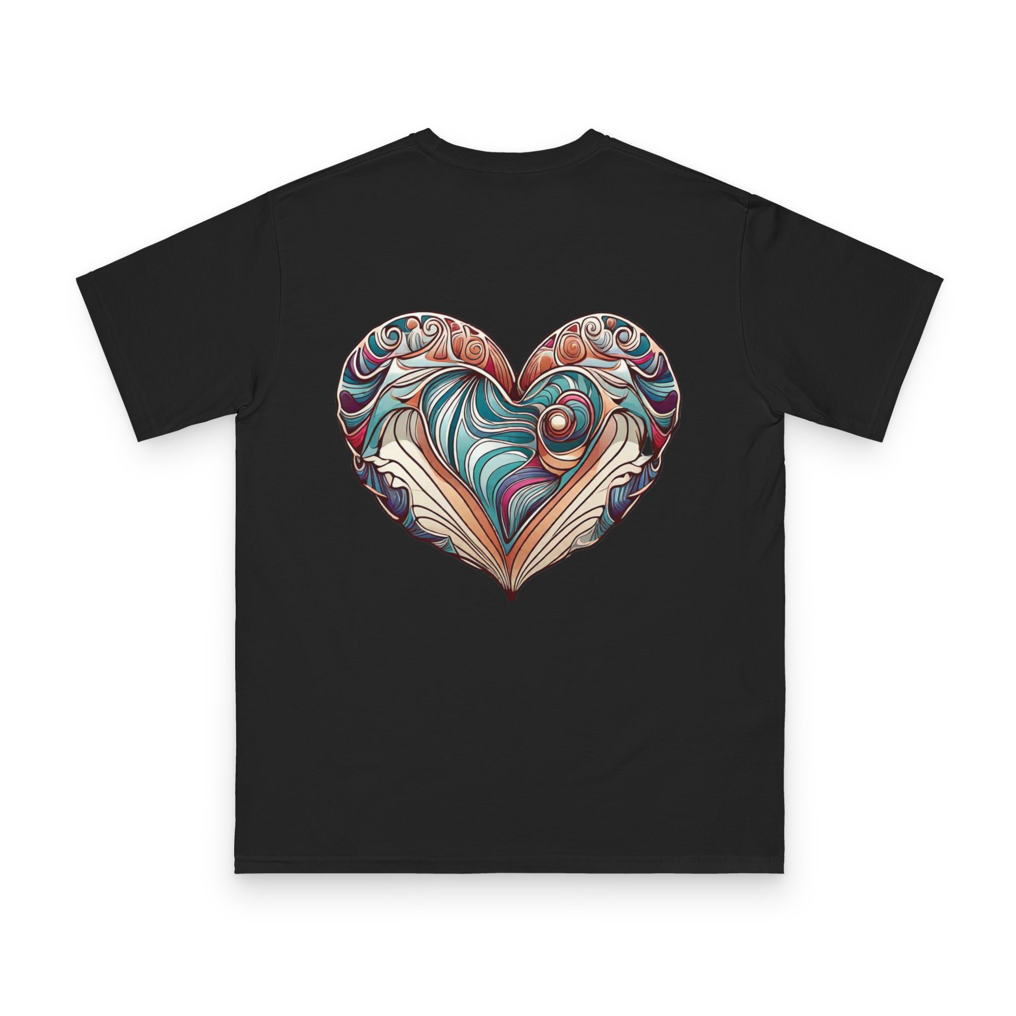 Shell linear - Organic Unisex Classic T-Shirt 18 OceanerosOcean Devotion Apparel Shell linear - Organic Unisex Classic T-Shirt