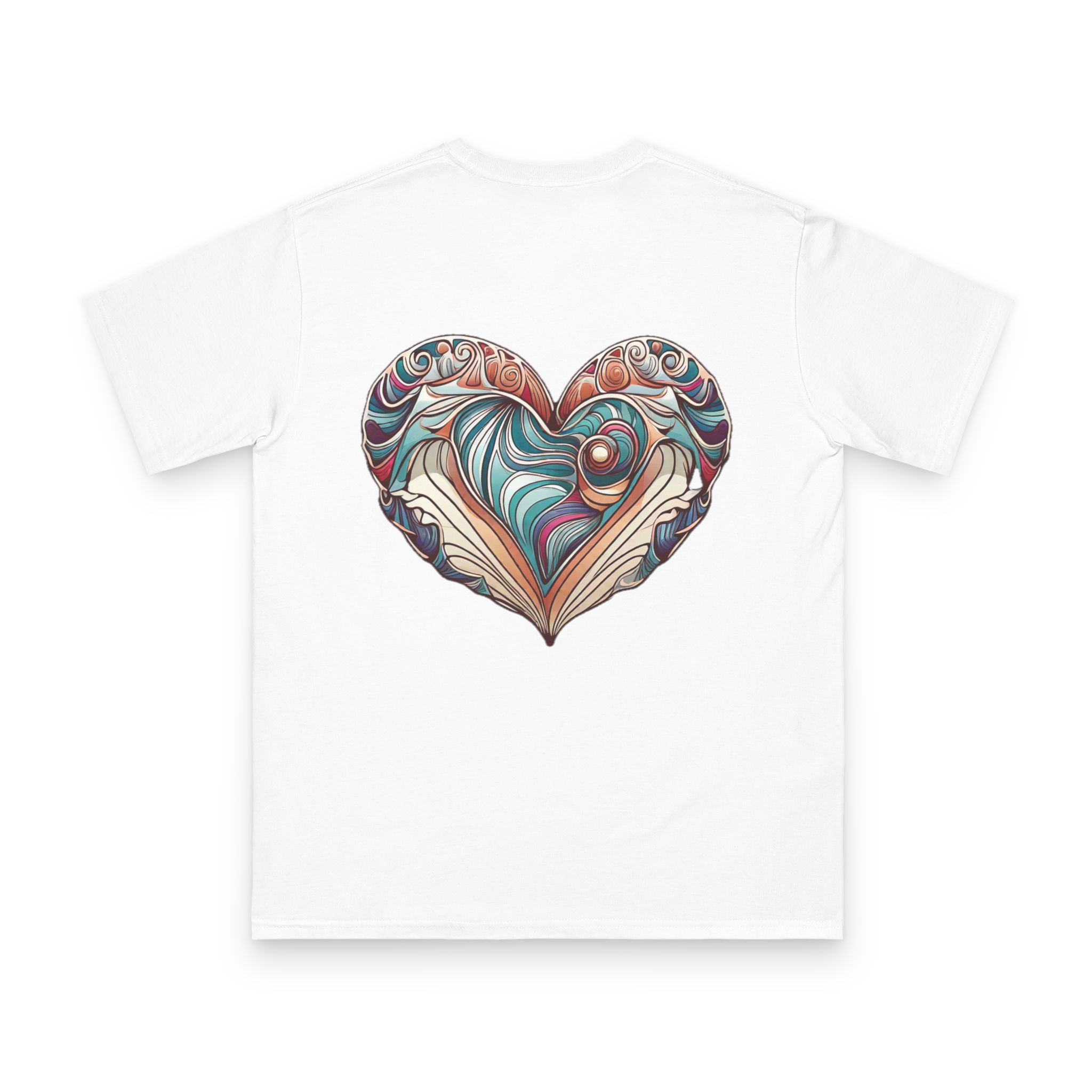 Shell linear - Organic Unisex Classic T-Shirt 8 OceanerosOcean Devotion Apparel Shell linear - Organic Unisex Classic T-Shirt