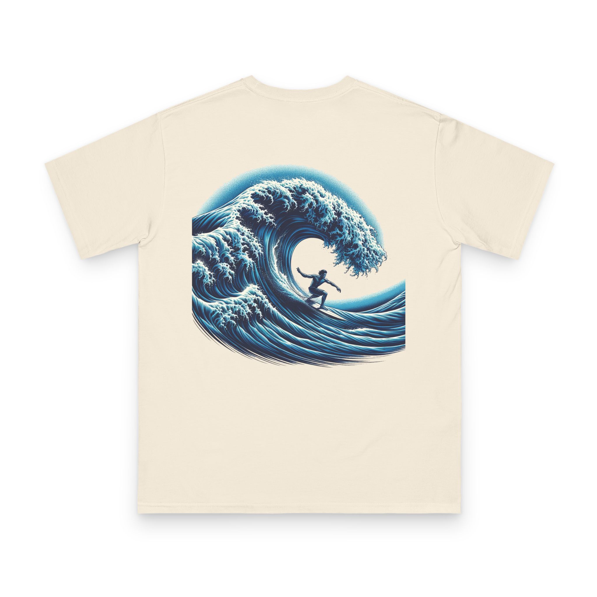 Hokusai Wave Surfer T-Shirt 14 OceanerosOcean Devotion Apparel Hokusai Wave Surfer T-Shirt