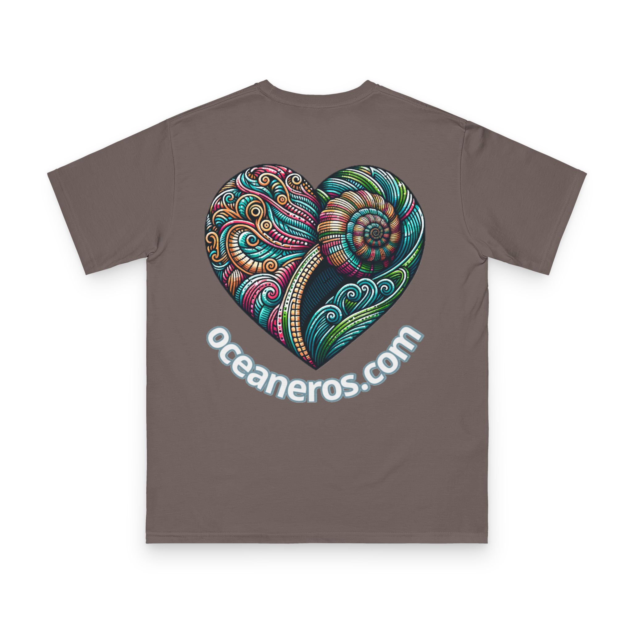 Shell as a heart with Oceaneros - Organic Unisex Classic T-Shirt 18 OceanerosOcean Devotion Apparel Shell as a heart with Oceaneros - Organic Unisex Classic T-Shirt