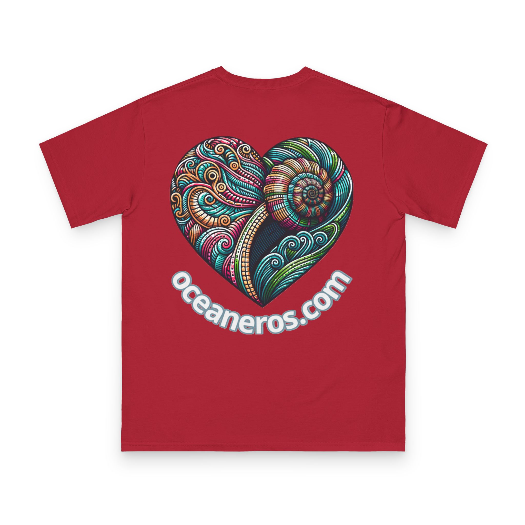 Shell as a heart with Oceaneros - Organic Unisex Classic T-Shirt 22 OceanerosOcean Devotion Apparel Shell as a heart with Oceaneros - Organic Unisex Classic T-Shirt