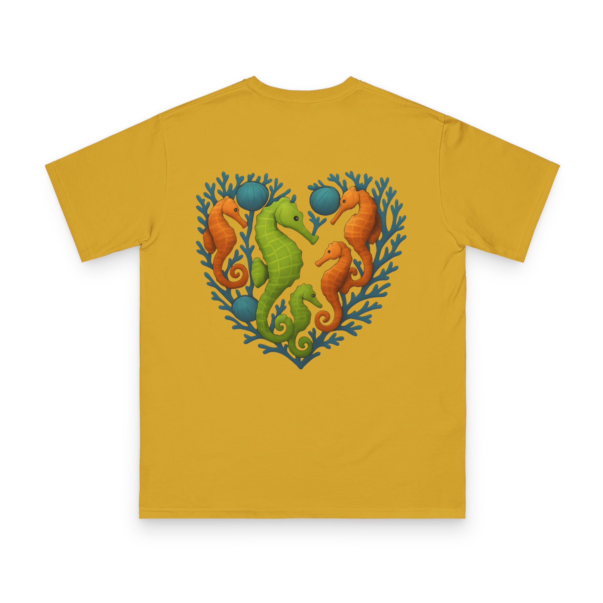 Reef Kinship Seahorse T-Shirt 16 OceanerosOcean Devotion Apparel Reef Kinship Seahorse T-Shirt