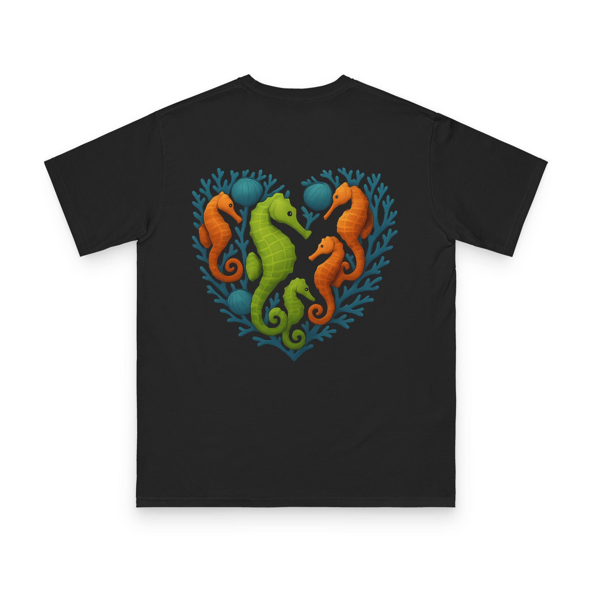 Reef Kinship Seahorse T-Shirt 10 OceanerosOcean Devotion Apparel Reef Kinship Seahorse T-Shirt