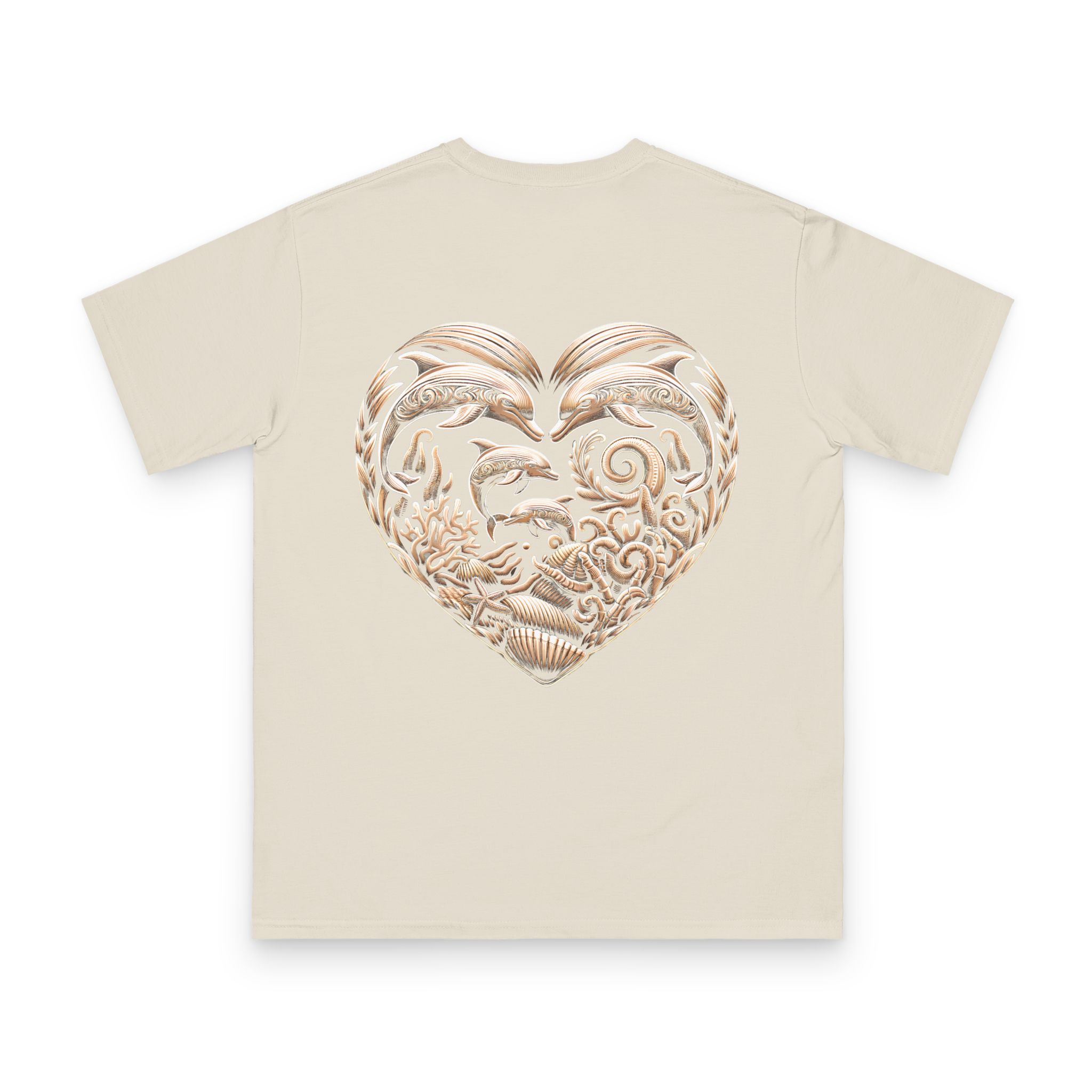Organic Unisex Classic T-Shirt - dolphins 8 OceanerosOcean Devotion Apparel Organic Unisex Classic T-Shirt - dolphins