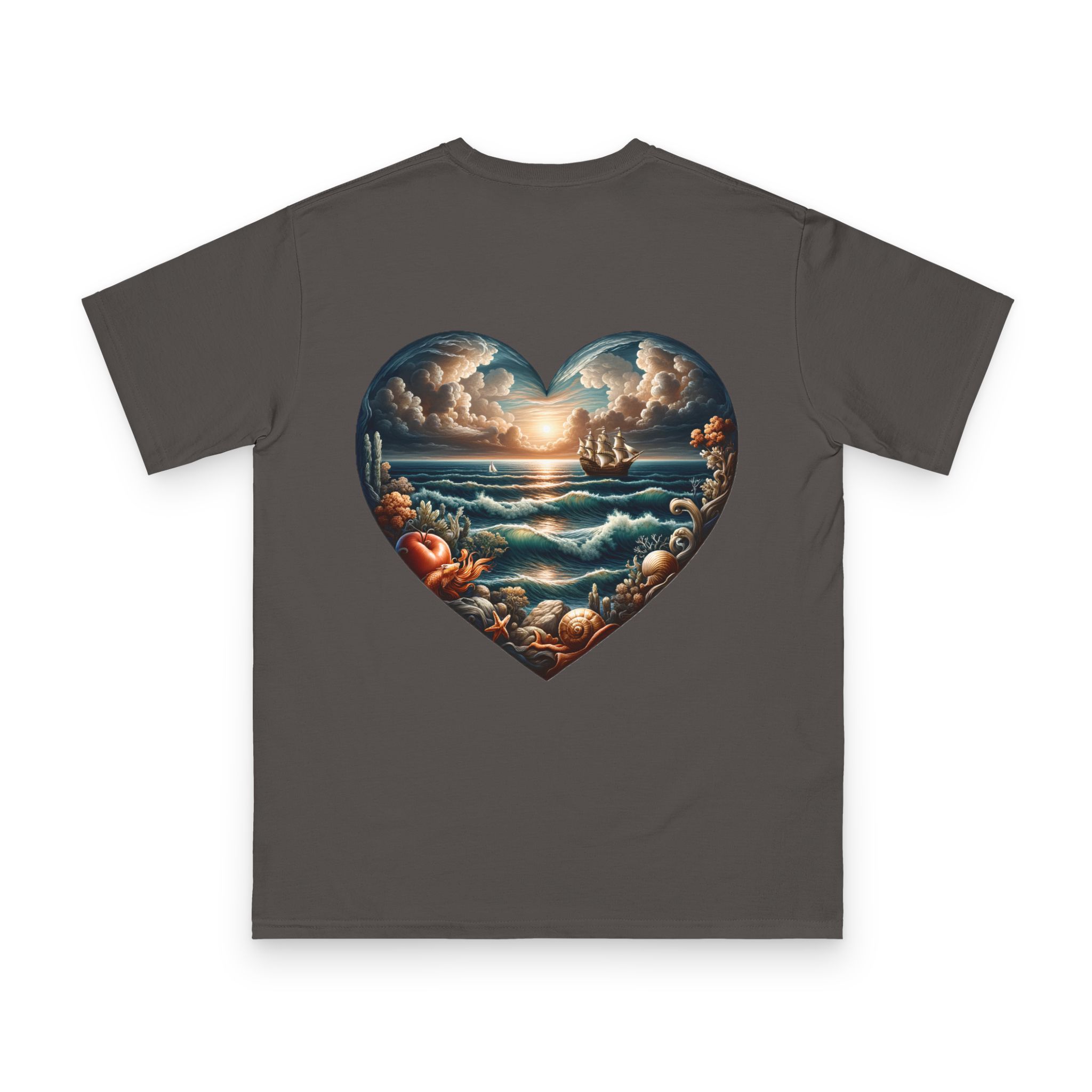Organic Unisex Classic T-Shirt - Renaissance Boat 16 OceanerosOcean Devotion Apparel Organic Unisex Classic T-Shirt - Renaissance Boat