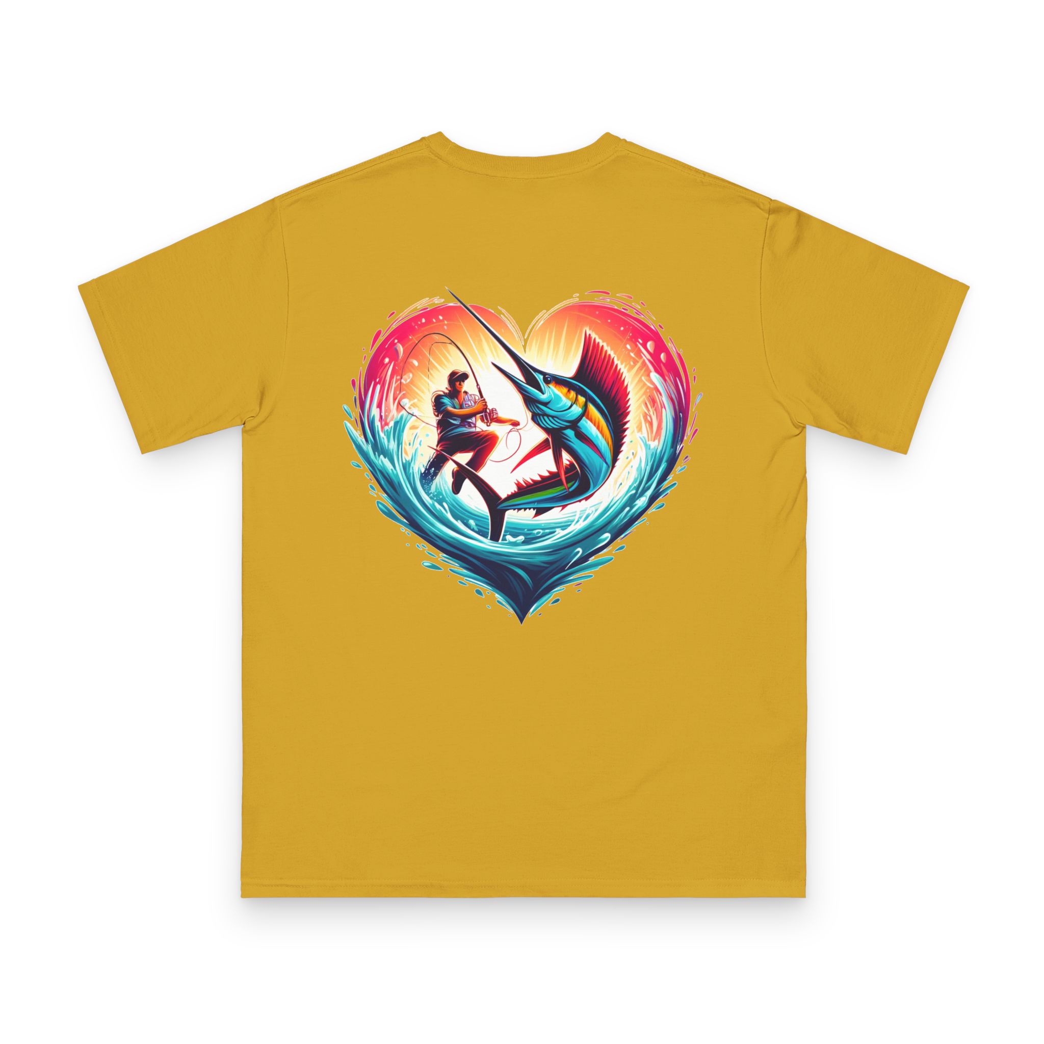 Bold Catch Sunset T-Shirt 16 OceanerosOcean Devotion Apparel Bold Catch Sunset T-Shirt