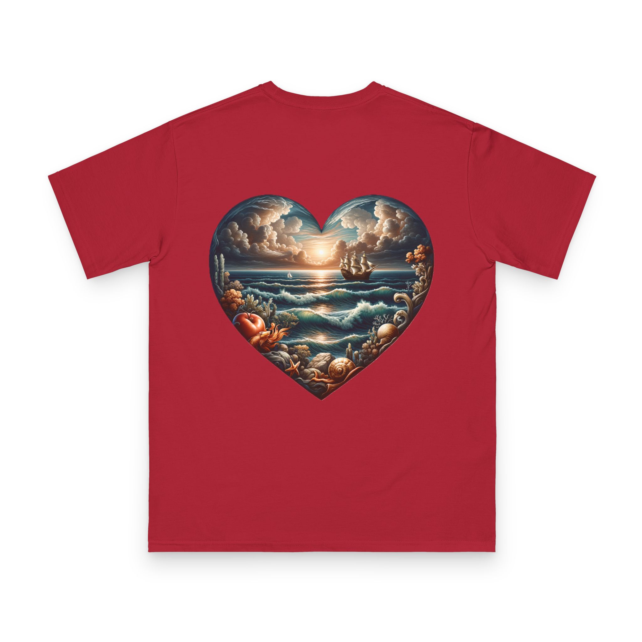 Organic Unisex Classic T-Shirt - Renaissance Boat 22 OceanerosOcean Devotion Apparel Organic Unisex Classic T-Shirt - Renaissance Boat