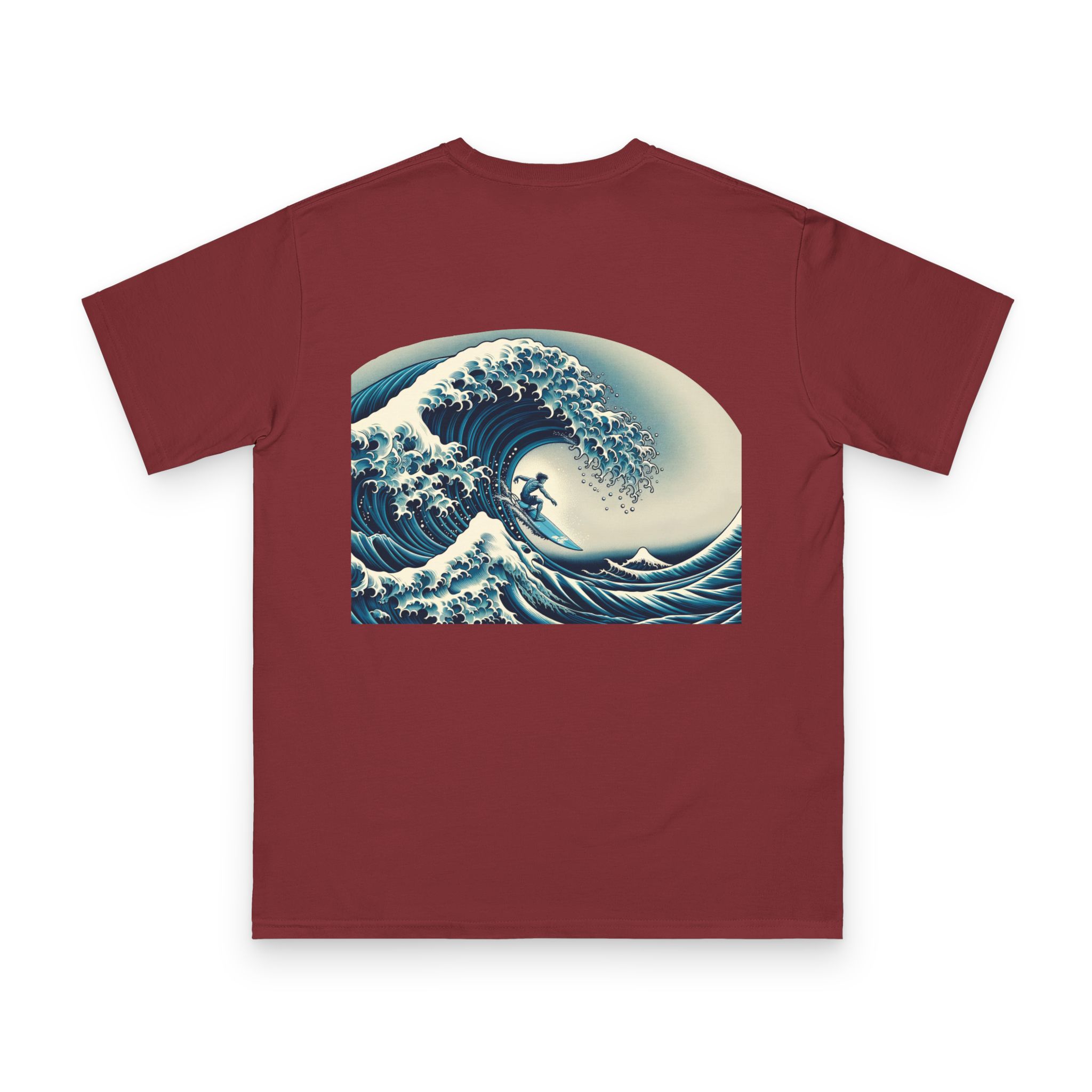 Hokusai Surfer and Fuji T-Shirt 14 OceanerosOcean Devotion Apparel Hokusai Surfer and Fuji T-Shirt