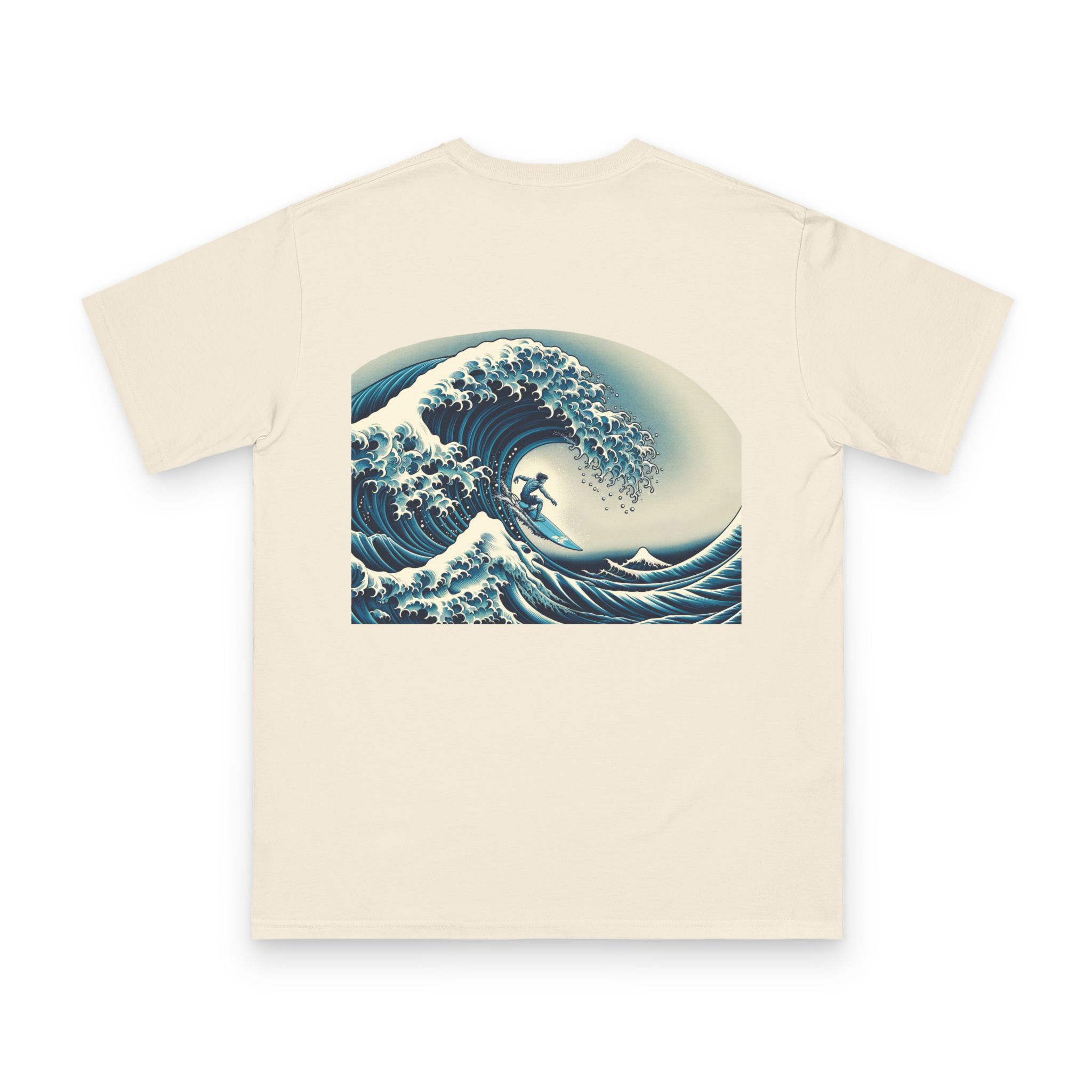 Hokusai Surfer and Fuji T-Shirt 16 OceanerosOcean Devotion Apparel Hokusai Surfer and Fuji T-Shirt