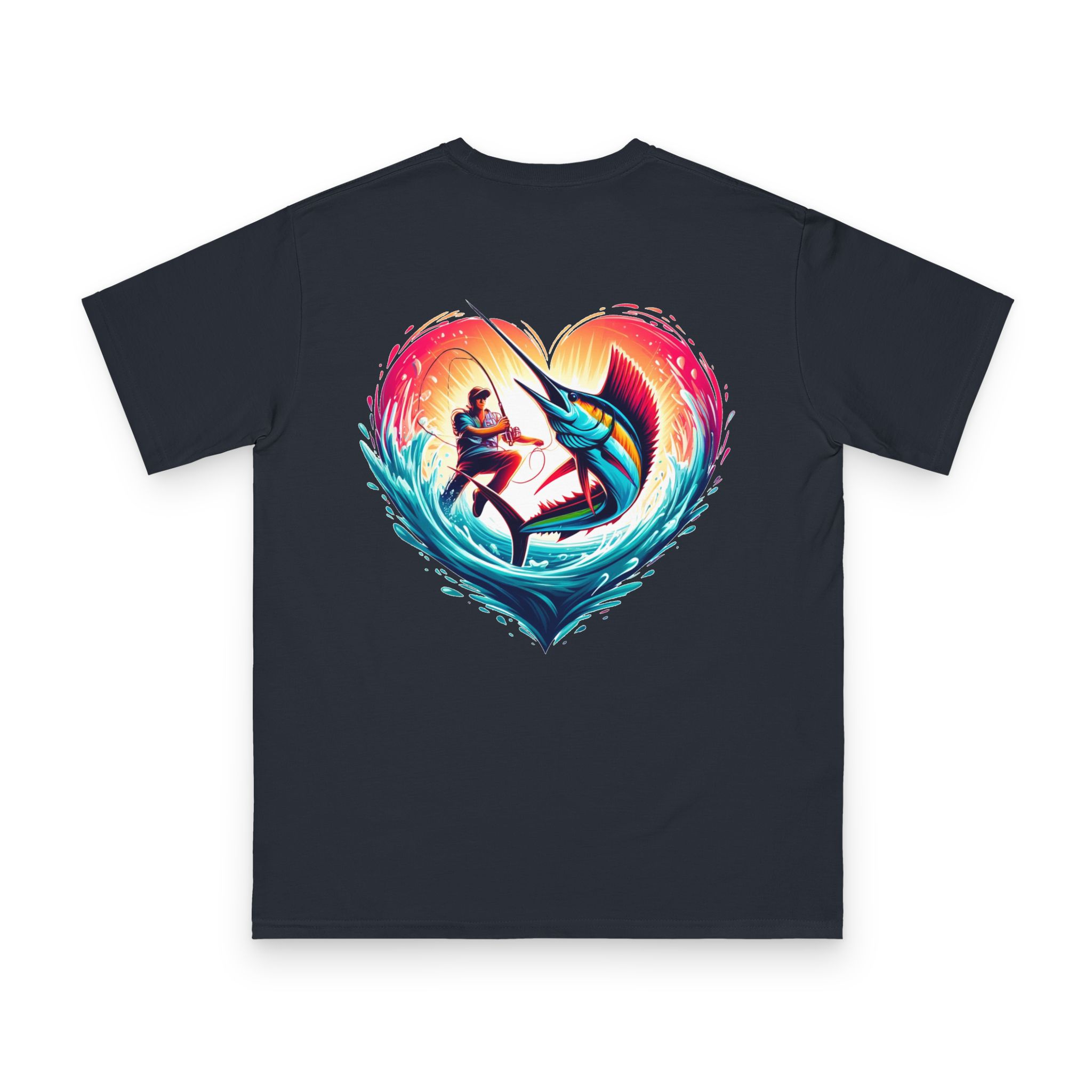 Bold Catch Sunset T-Shirt 1 OceanerosOcean Devotion Apparel Bold Catch Sunset T-Shirt
