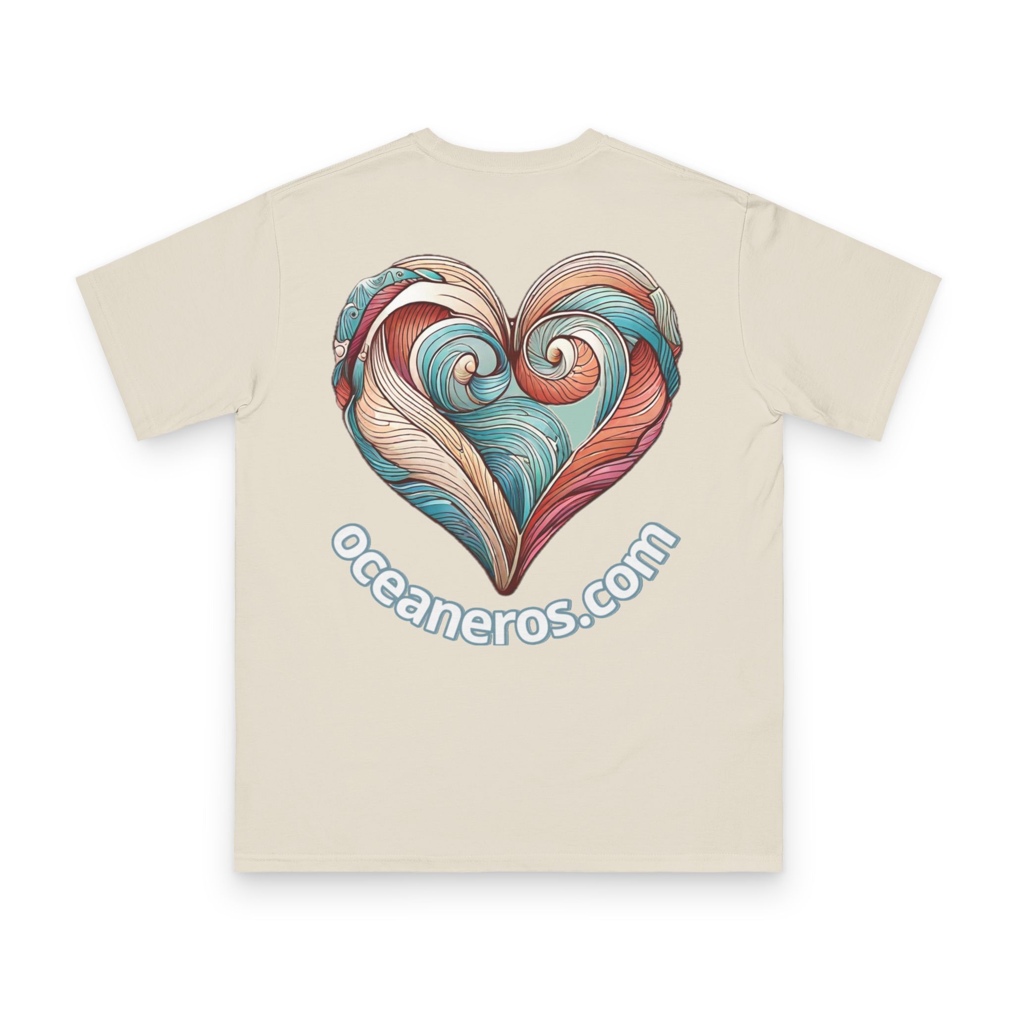 Skinny Shell with Oceaneros - Organic Unisex Classic T-Shirt 4 OceanerosOcean Devotion Apparel Skinny Shell with Oceaneros - Organic Unisex Classic T-Shirt