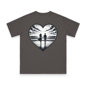 Couple Walking the Beach T-Shirt