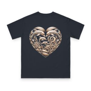 Organic Unisex Classic T-Shirt - dolphins