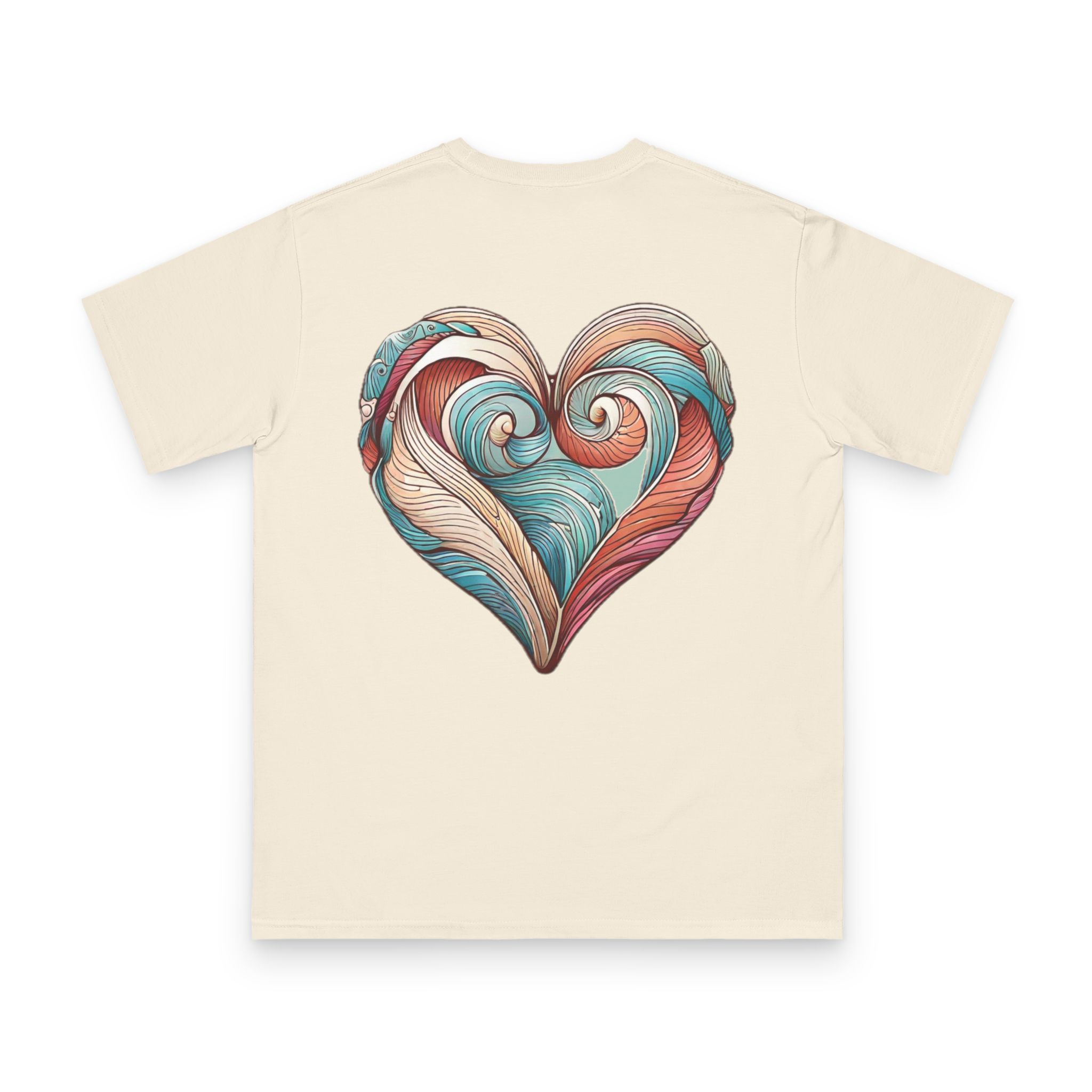 Shell skinny - Organic Unisex Classic T-Shirt 4 OceanerosOcean Devotion Apparel Shell skinny - Organic Unisex Classic T-Shirt