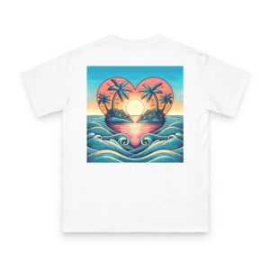 Heart Island Sunset T-Shirt