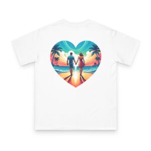 Sunset Couple Beach T-Shirt