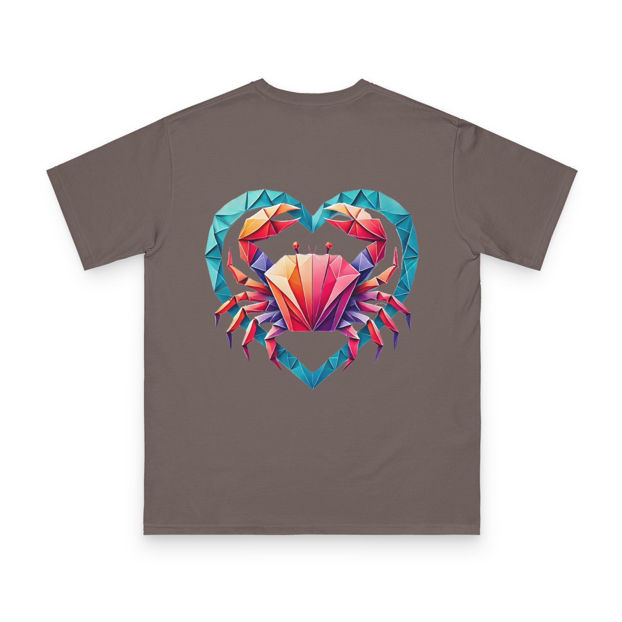 Origami Crab Heart T-Shirt 18 OceanerosOcean Devotion Apparel Origami Crab Heart T-Shirt
