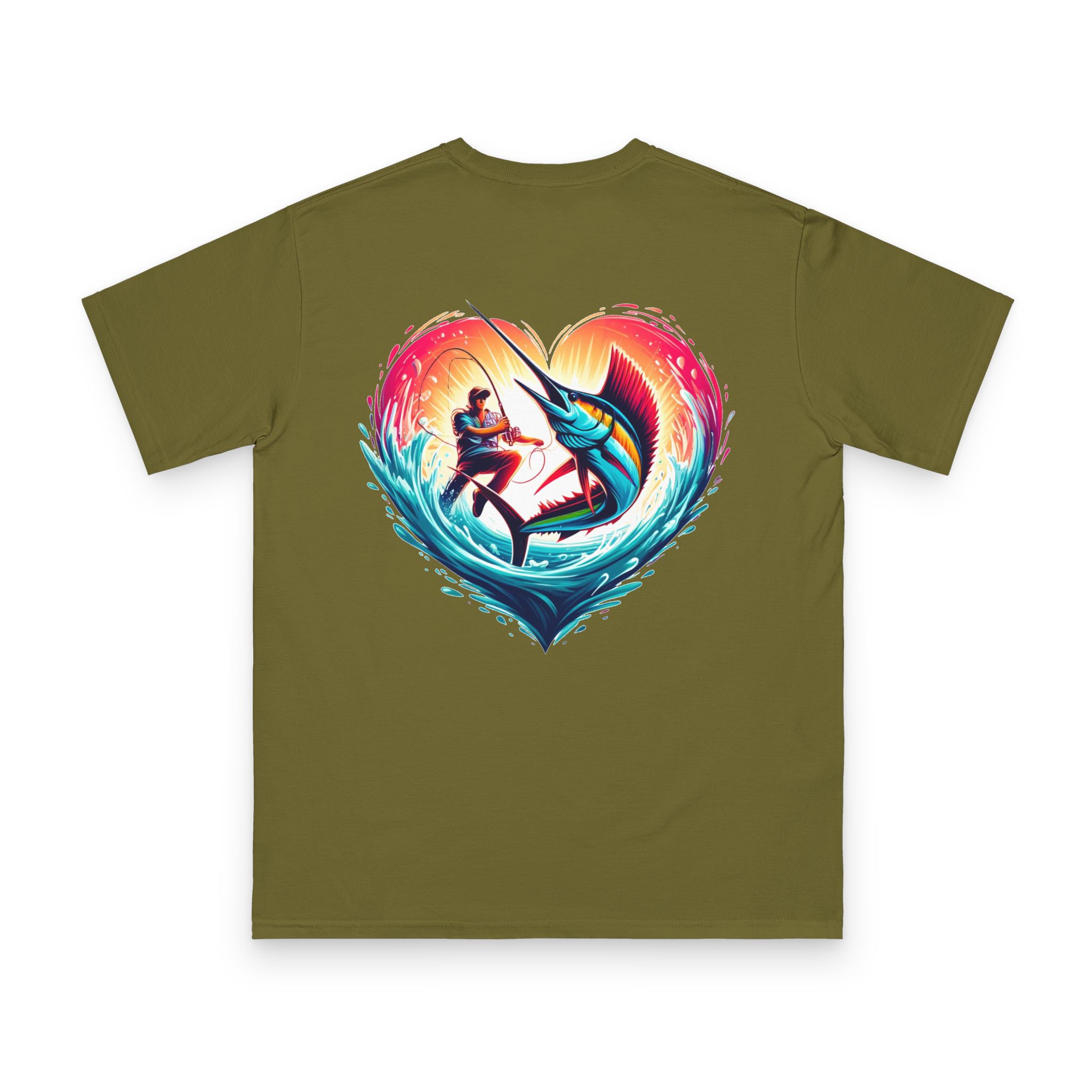 Bold Catch Sunset T-Shirt 22 OceanerosOcean Devotion Apparel Bold Catch Sunset T-Shirt