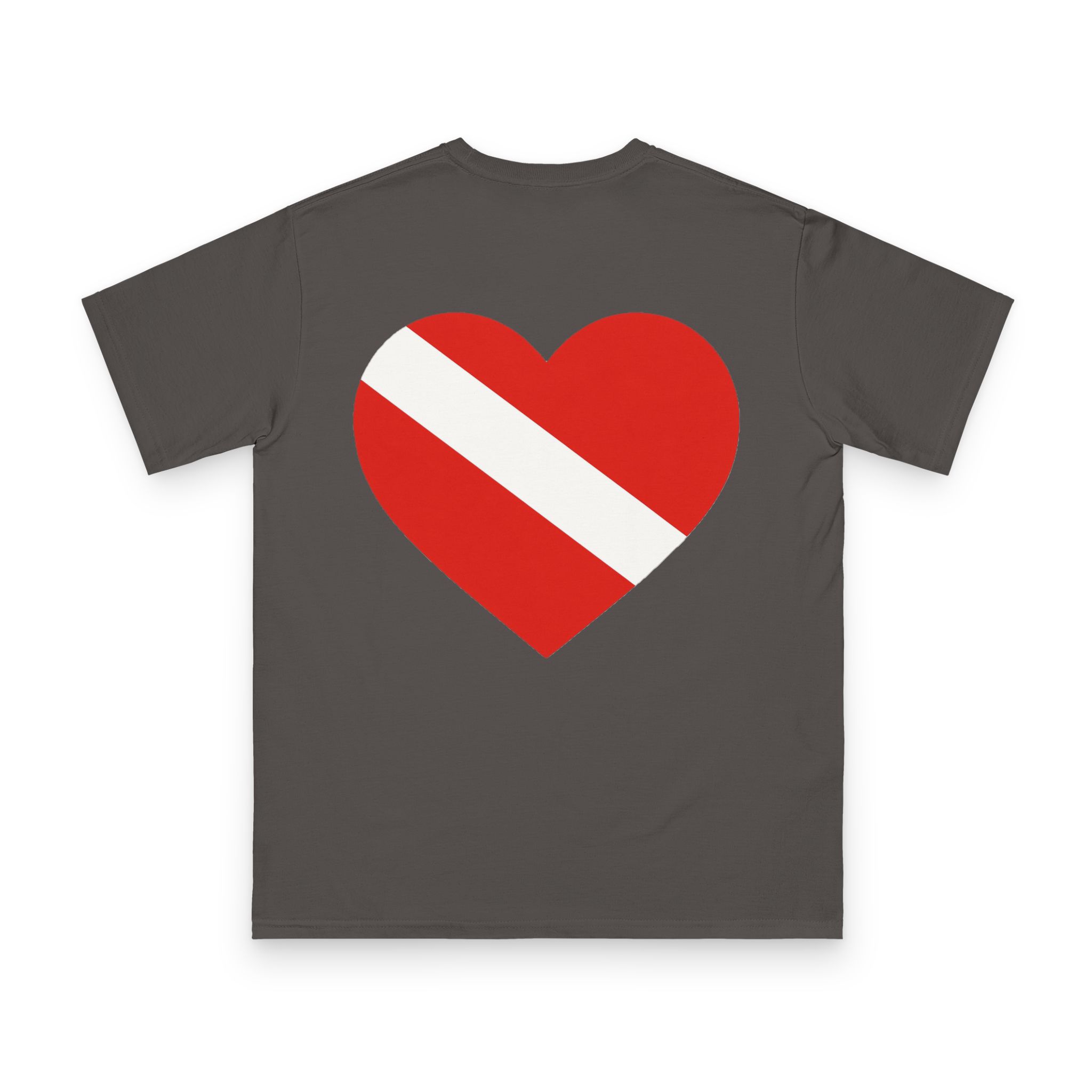 Diver Down Flag T-Shirt 18 OceanerosOcean Devotion Apparel Diver Down Flag T-Shirt - the red and white diver down flag