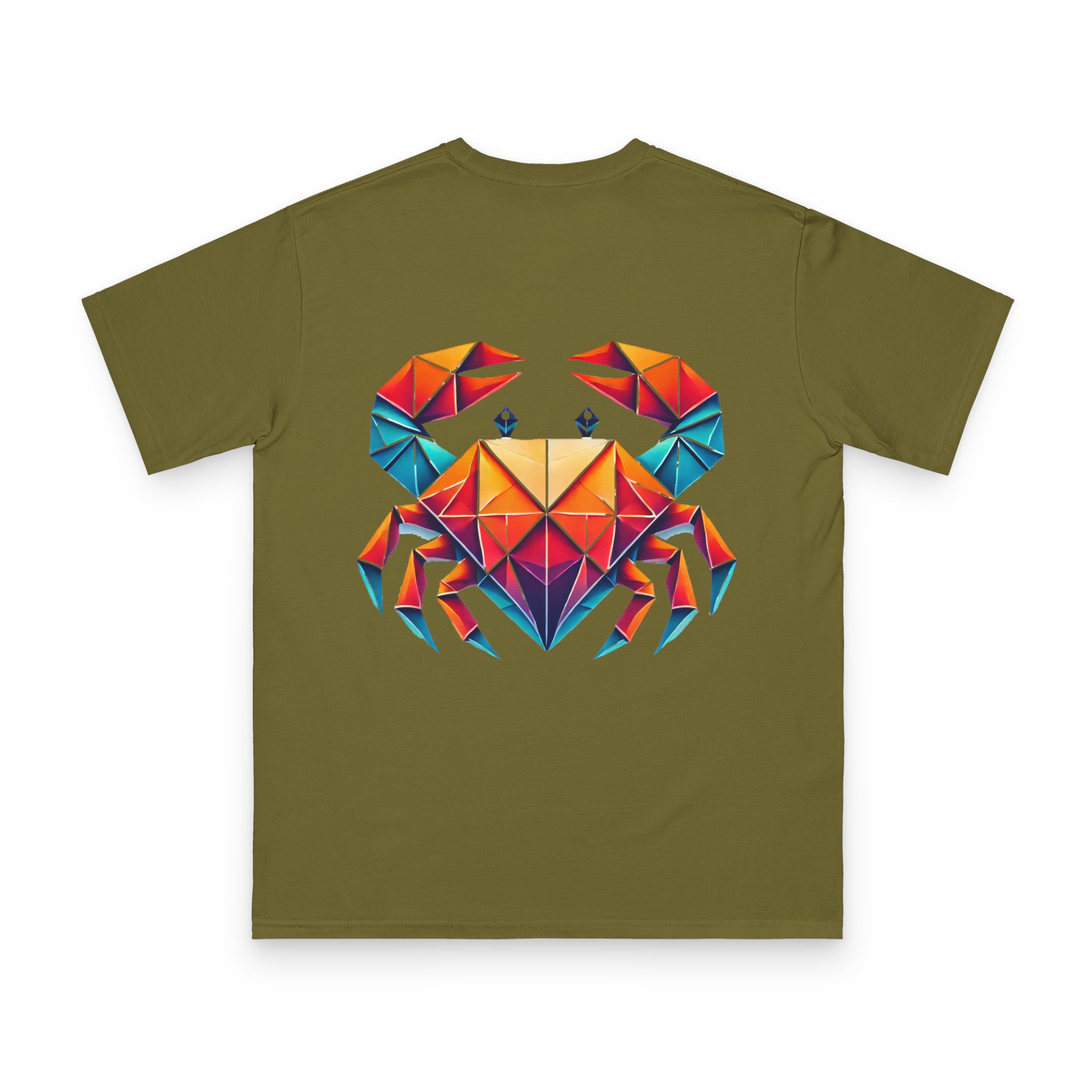 Origami Crab T-Shirt 20 OceanerosOcean Devotion Apparel Origami Crab T-Shirt