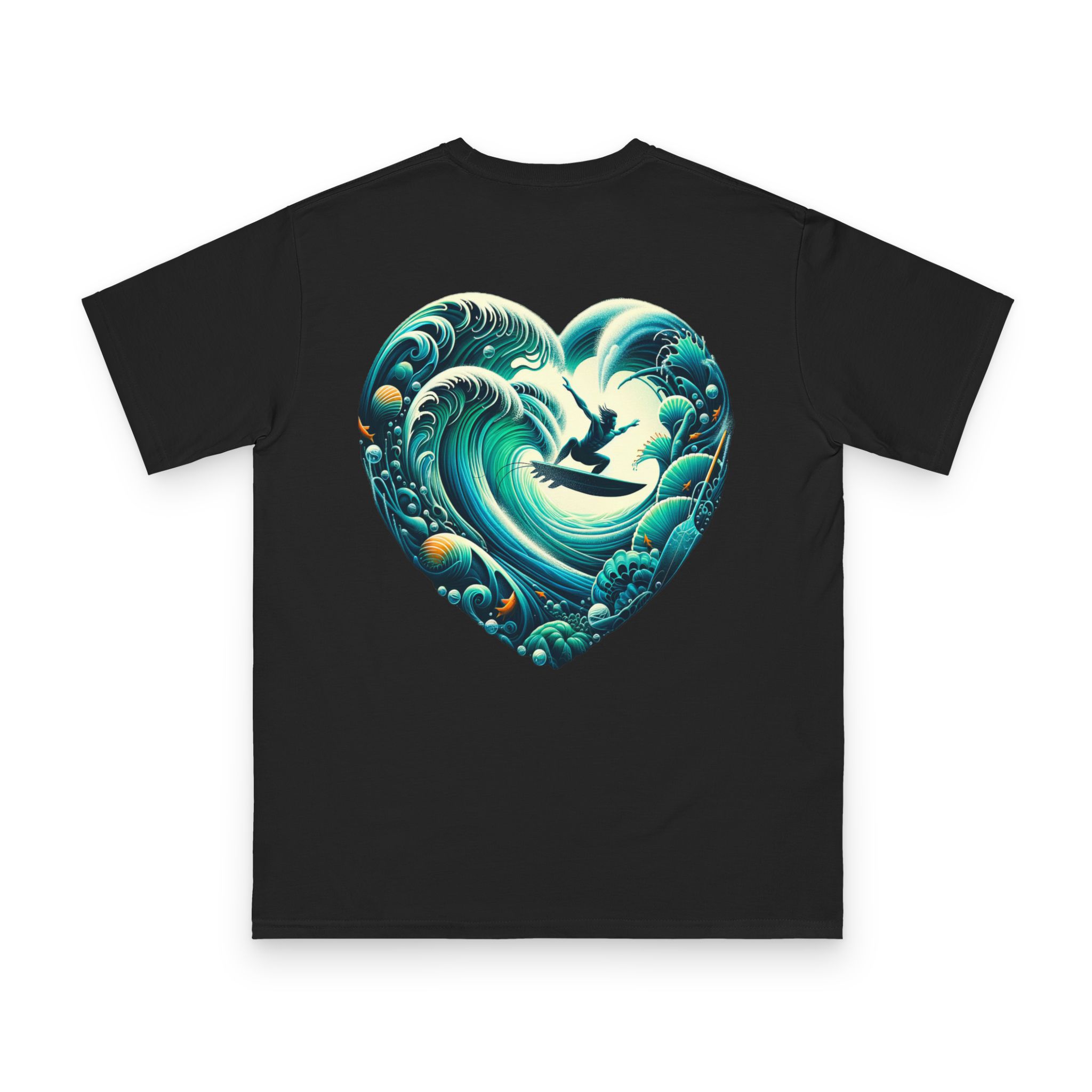 Surfer Dropping In T-Shirt 10 OceanerosOcean Devotion Apparel Surfer Dropping In T-Shirt