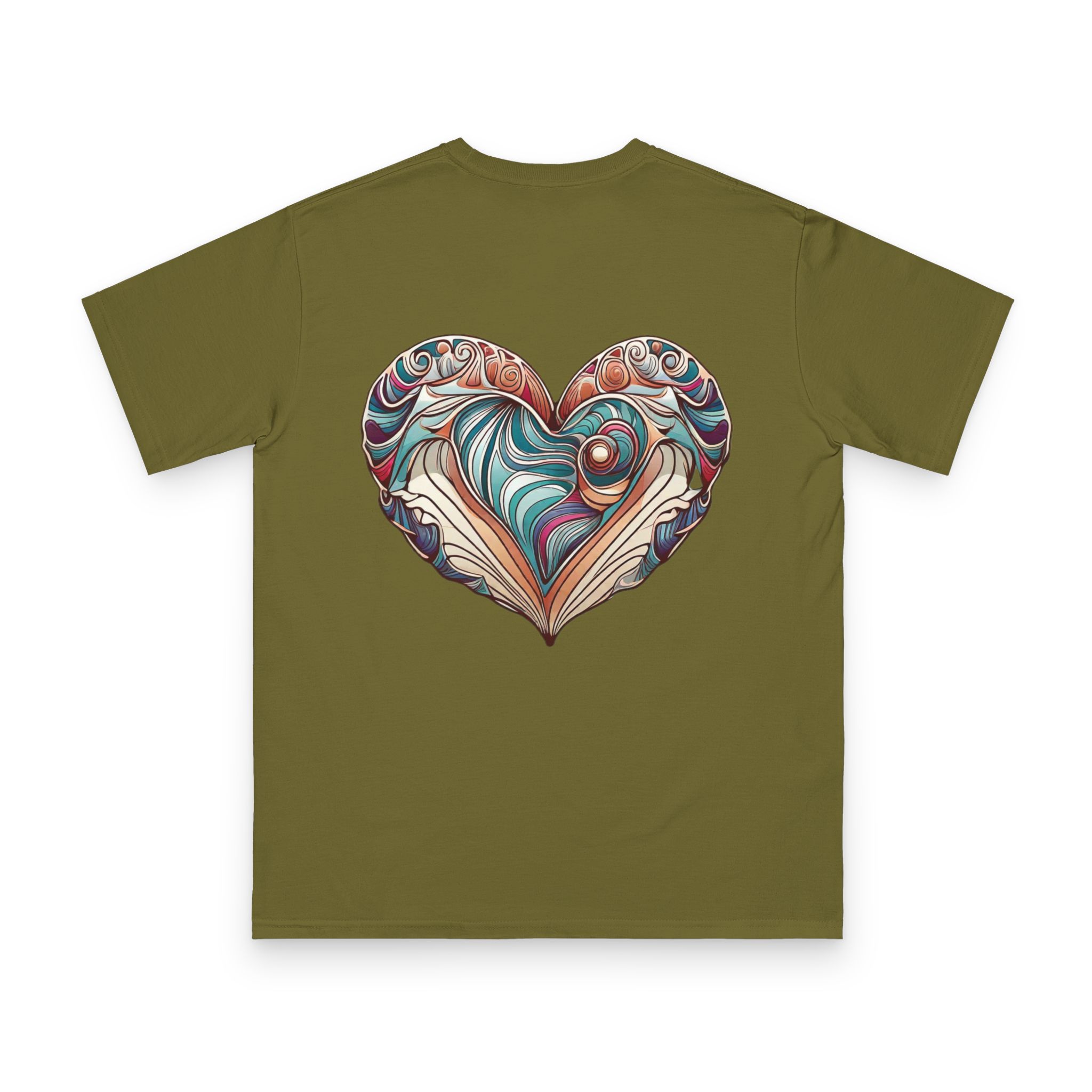 Shell linear - Organic Unisex Classic T-Shirt 12 OceanerosOcean Devotion Apparel Shell linear - Organic Unisex Classic T-Shirt