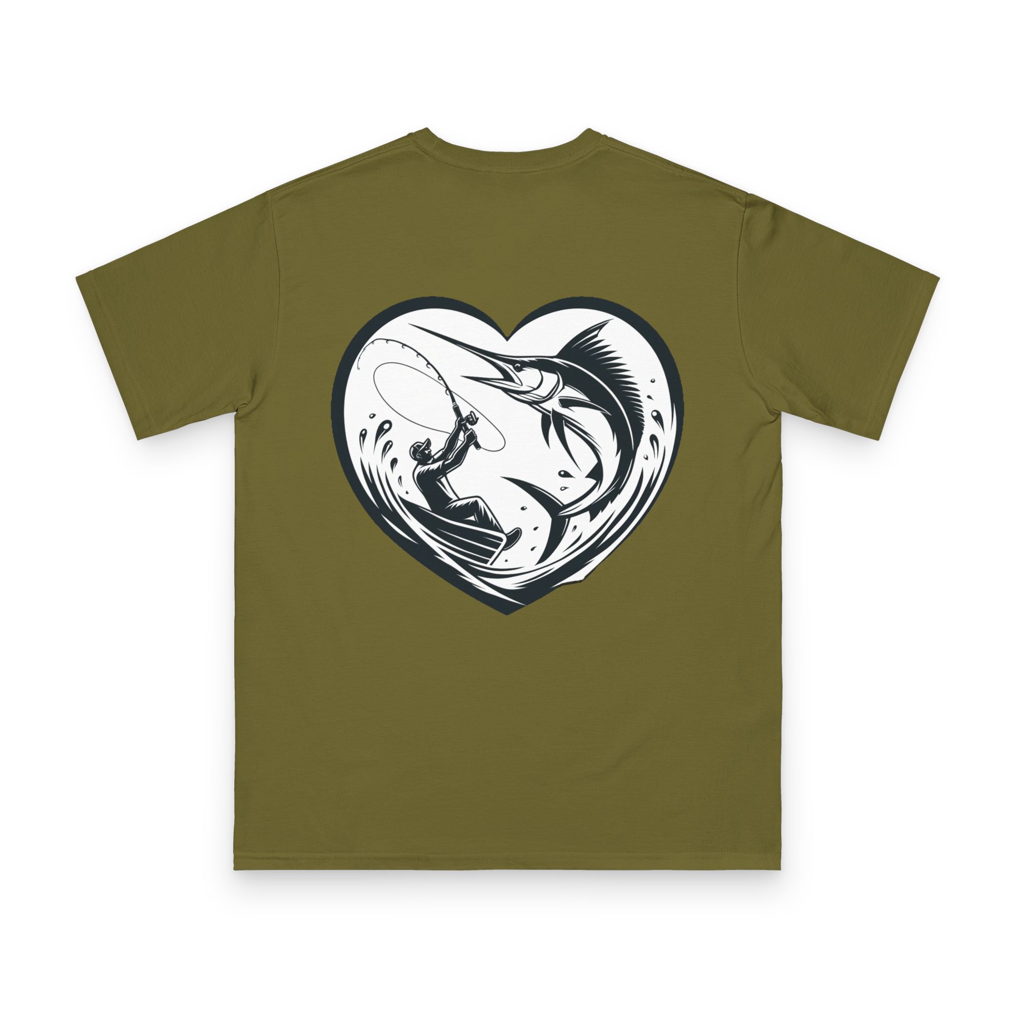 Fisherman and Sailfish T-Shirt 22 OceanerosOcean Devotion Apparel Fisherman and Sailfish T-Shirt