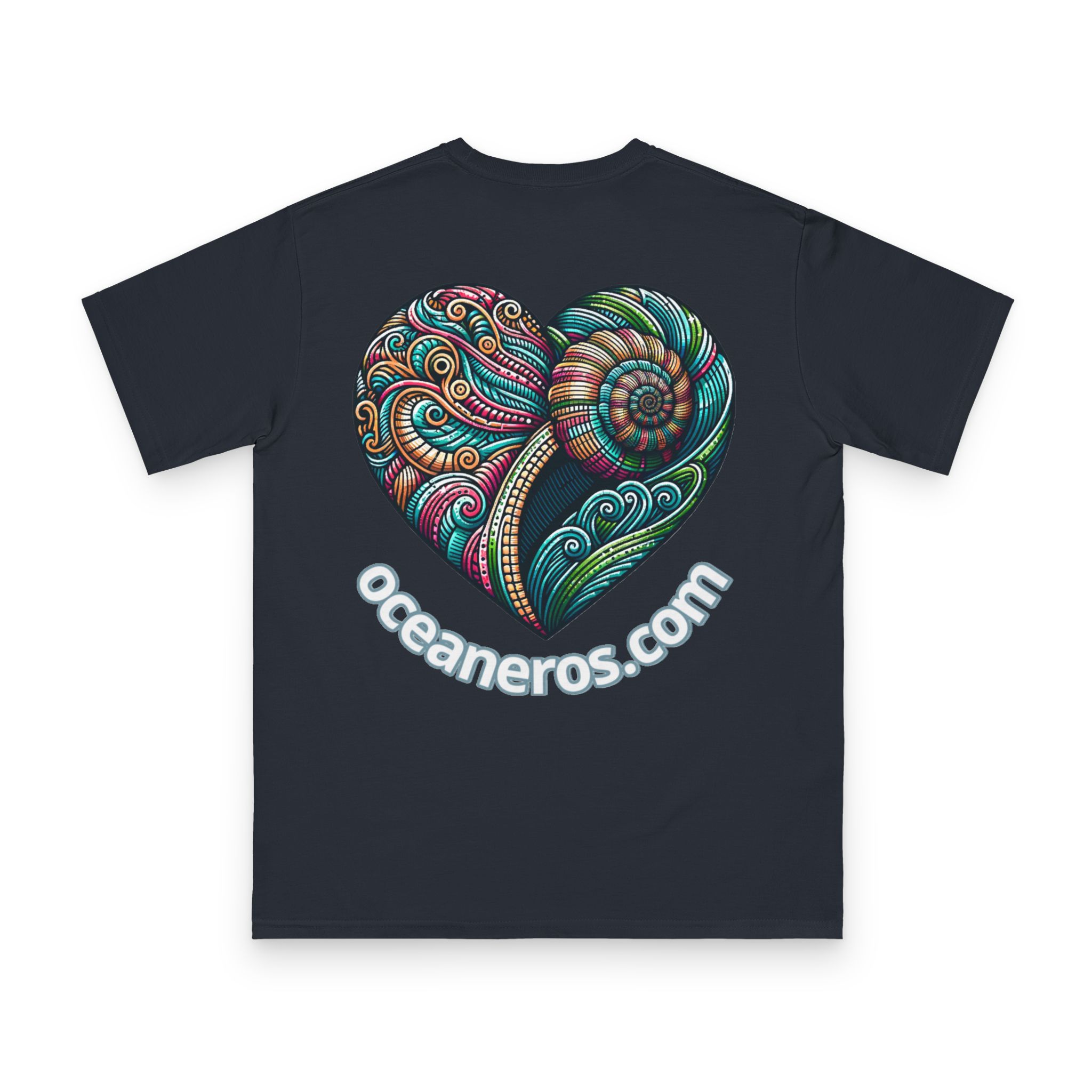 Shell as a heart with Oceaneros - Organic Unisex Classic T-Shirt 10 OceanerosOcean Devotion Apparel Shell as a heart with Oceaneros - Organic Unisex Classic T-Shirt