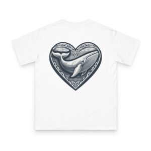 Whale Heart Etching Tee