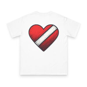 Diver Down Heart Tee
