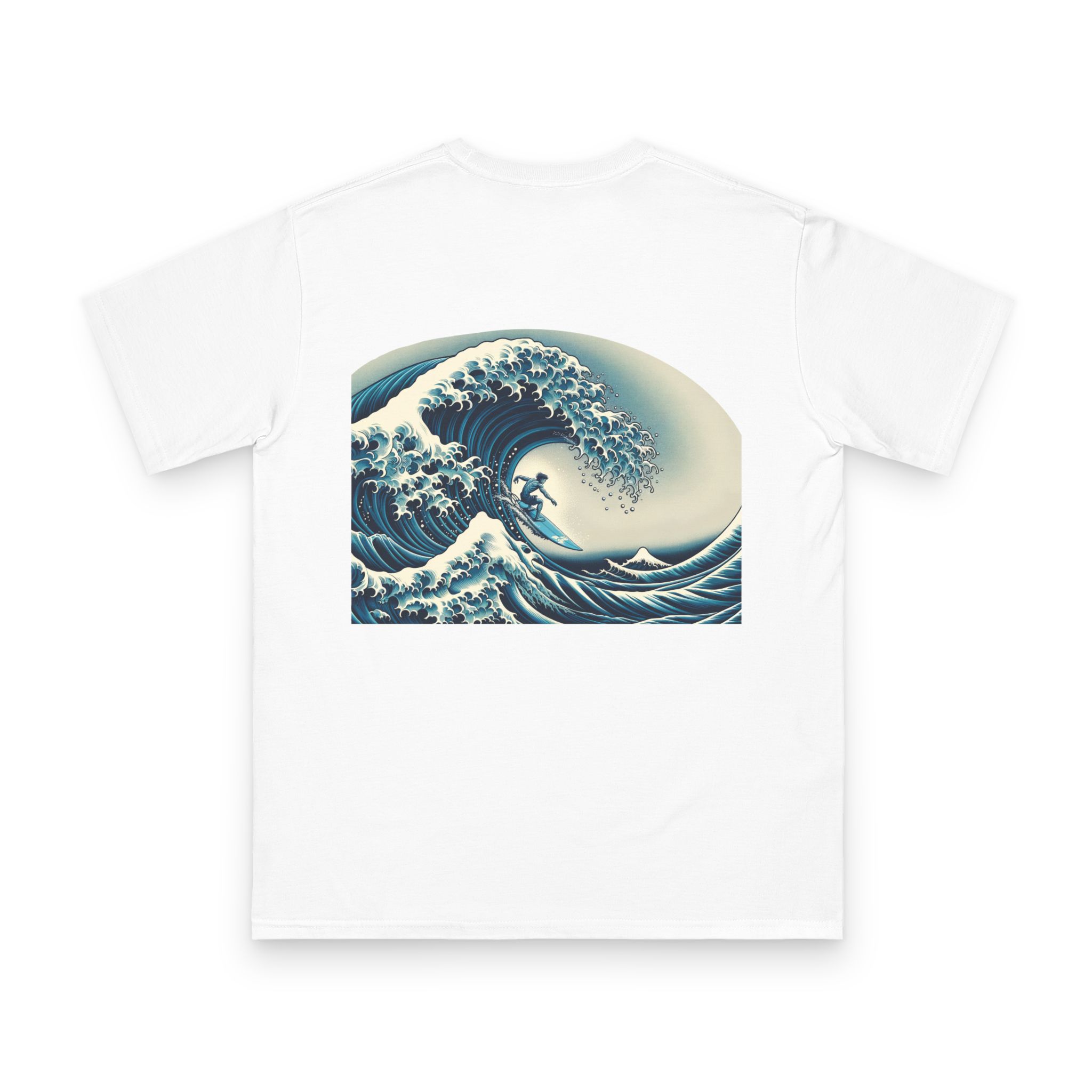 Hokusai Surfer and Fuji T-Shirt 4 OceanerosOcean Devotion Apparel Hokusai Surfer and Fuji T-Shirt