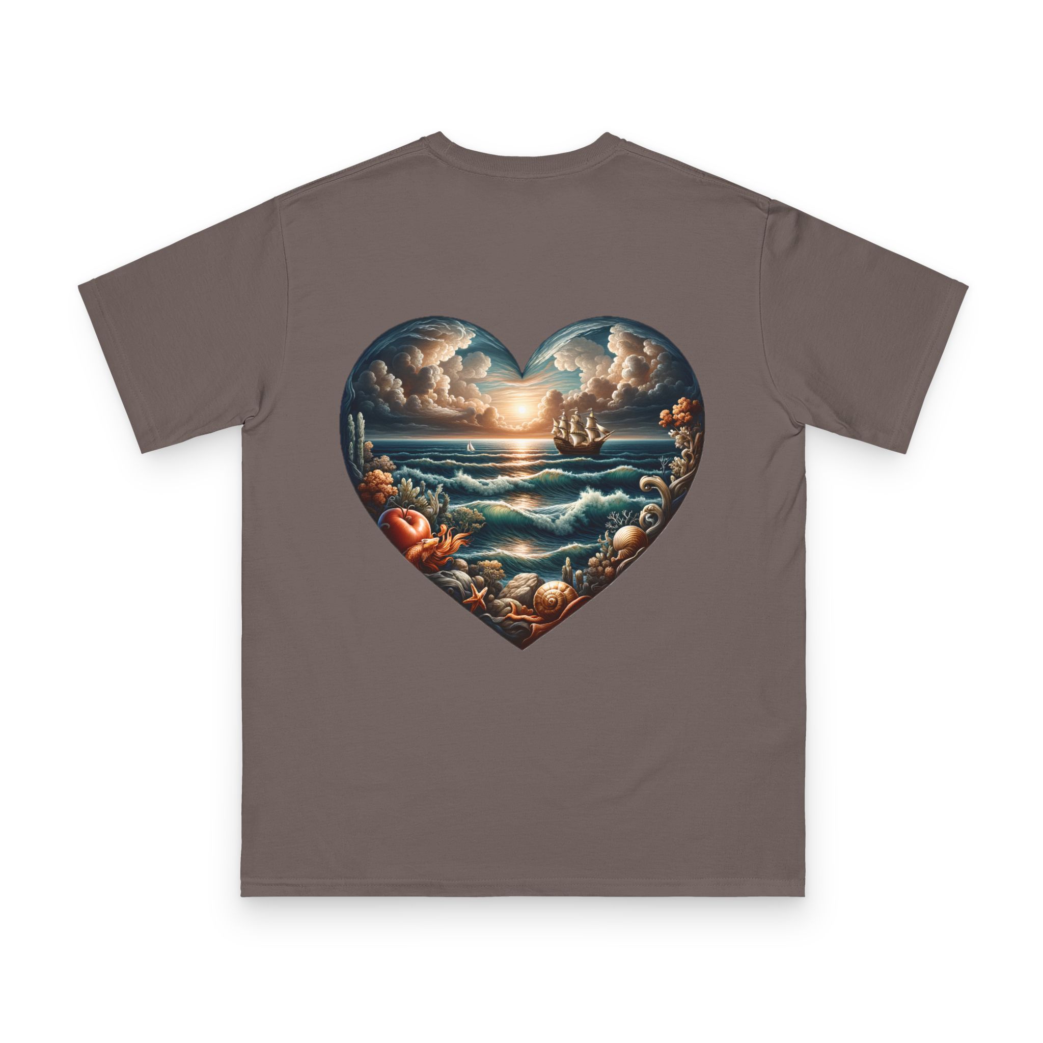 Organic Unisex Classic T-Shirt - Renaissance Boat 18 OceanerosOcean Devotion Apparel Organic Unisex Classic T-Shirt - Renaissance Boat