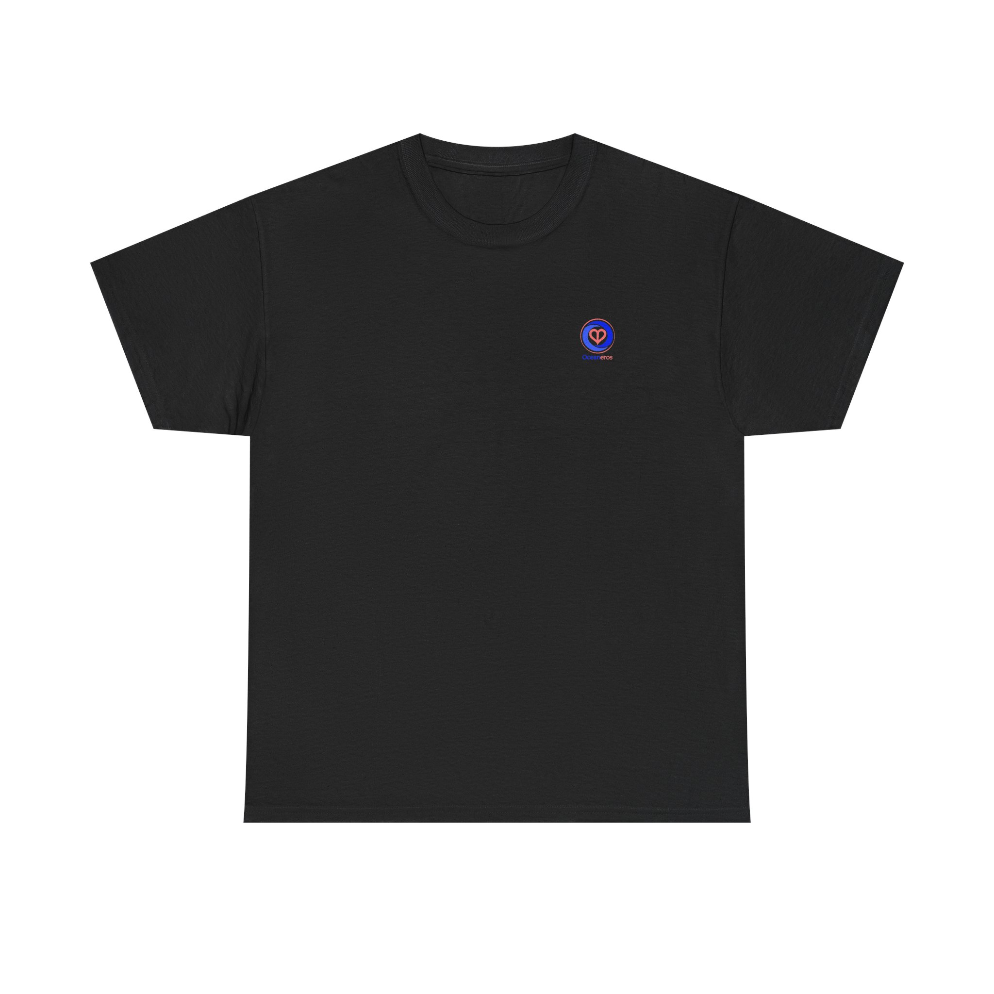 Dolphin Heavy Cotton Tee 2 OceanerosOcean Devotion Apparel Dolphin Heavy Cotton Tee