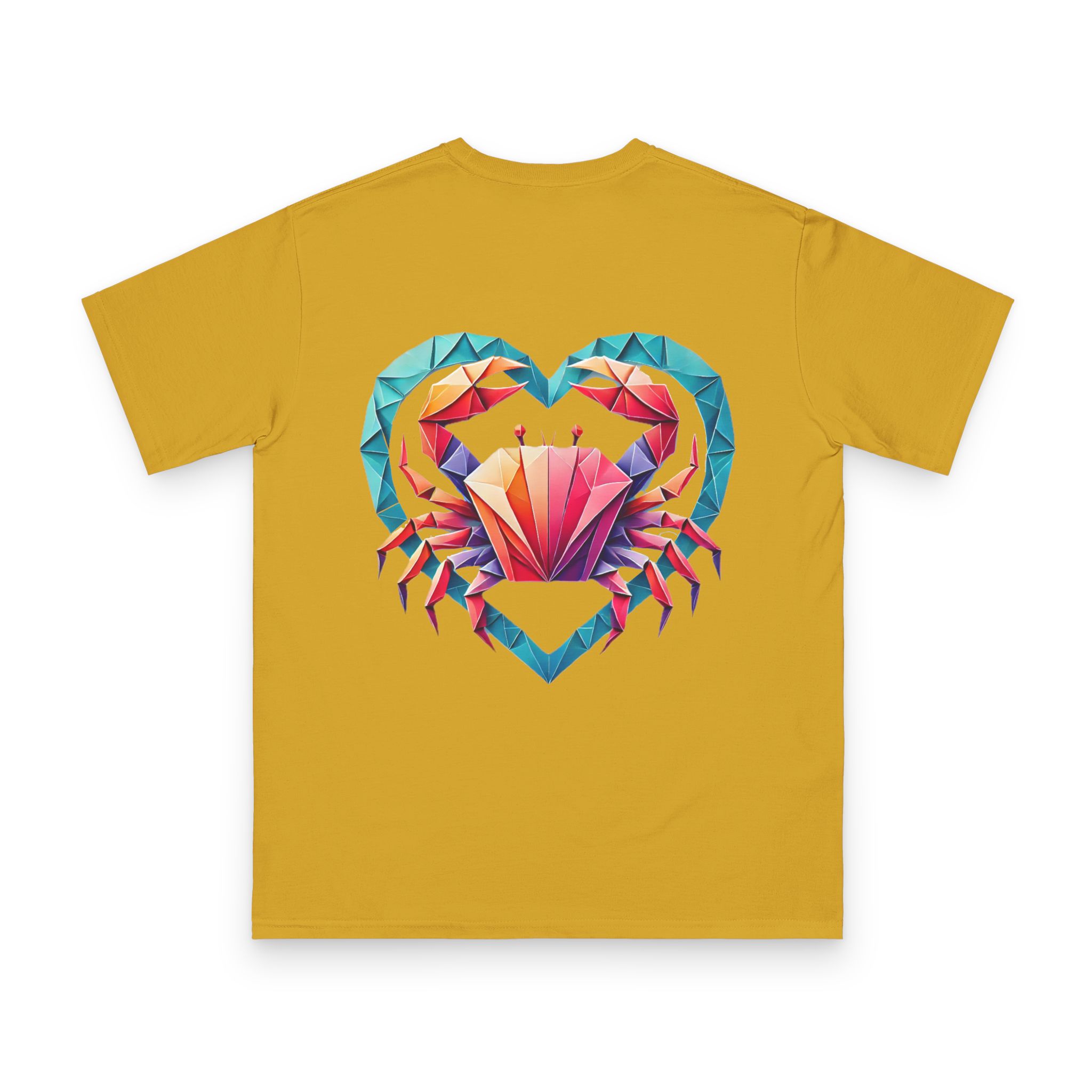 Origami Crab Heart T-Shirt 14 OceanerosOcean Devotion Apparel Origami Crab Heart T-Shirt