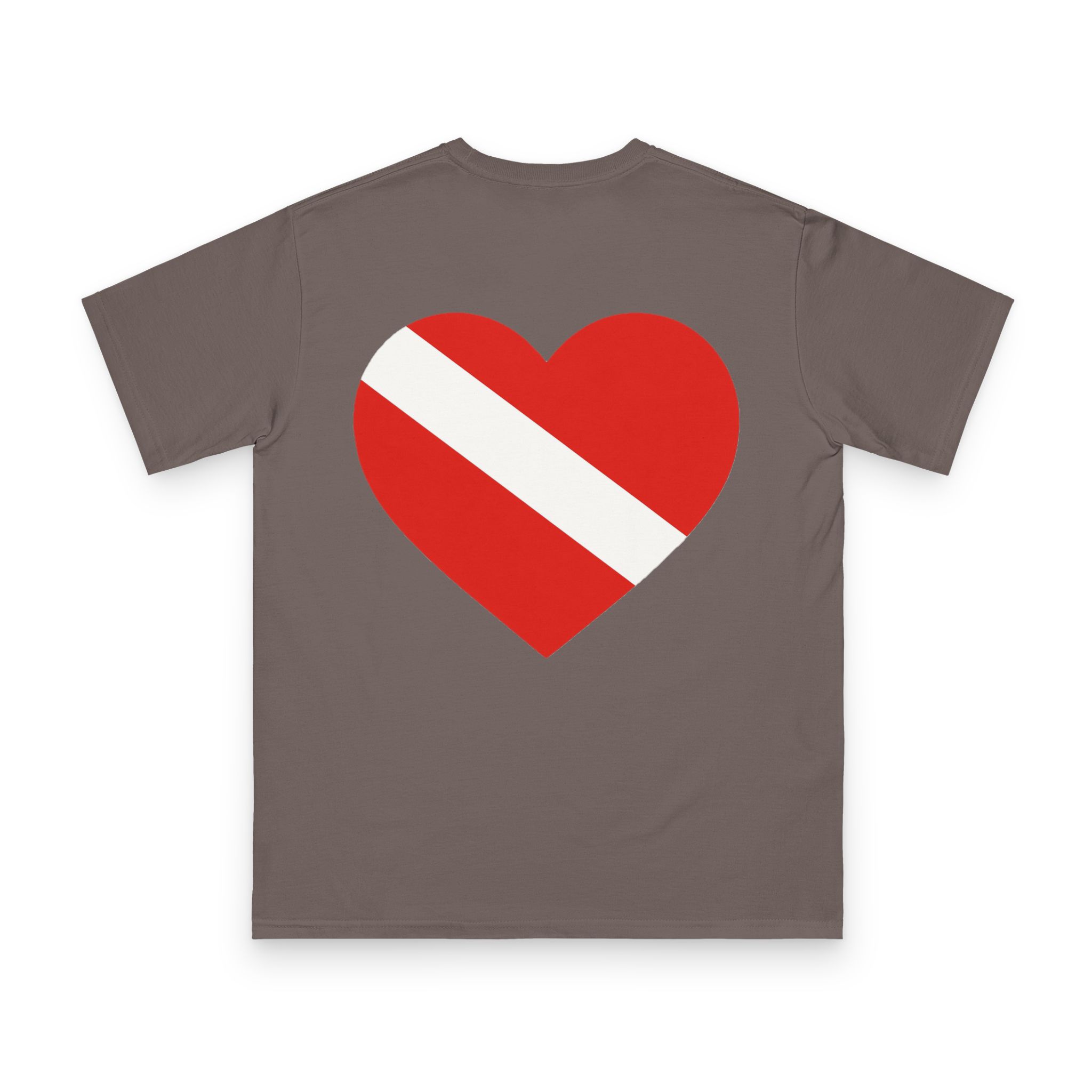 Diver Down Flag T-Shirt 20 OceanerosOcean Devotion Apparel Diver Down Flag T-Shirt - the red and white diver down flag