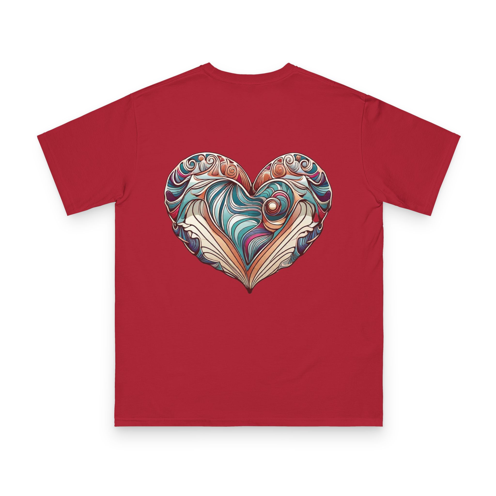 Shell linear - Organic Unisex Classic T-Shirt 20 OceanerosOcean Devotion Apparel Shell linear - Organic Unisex Classic T-Shirt
