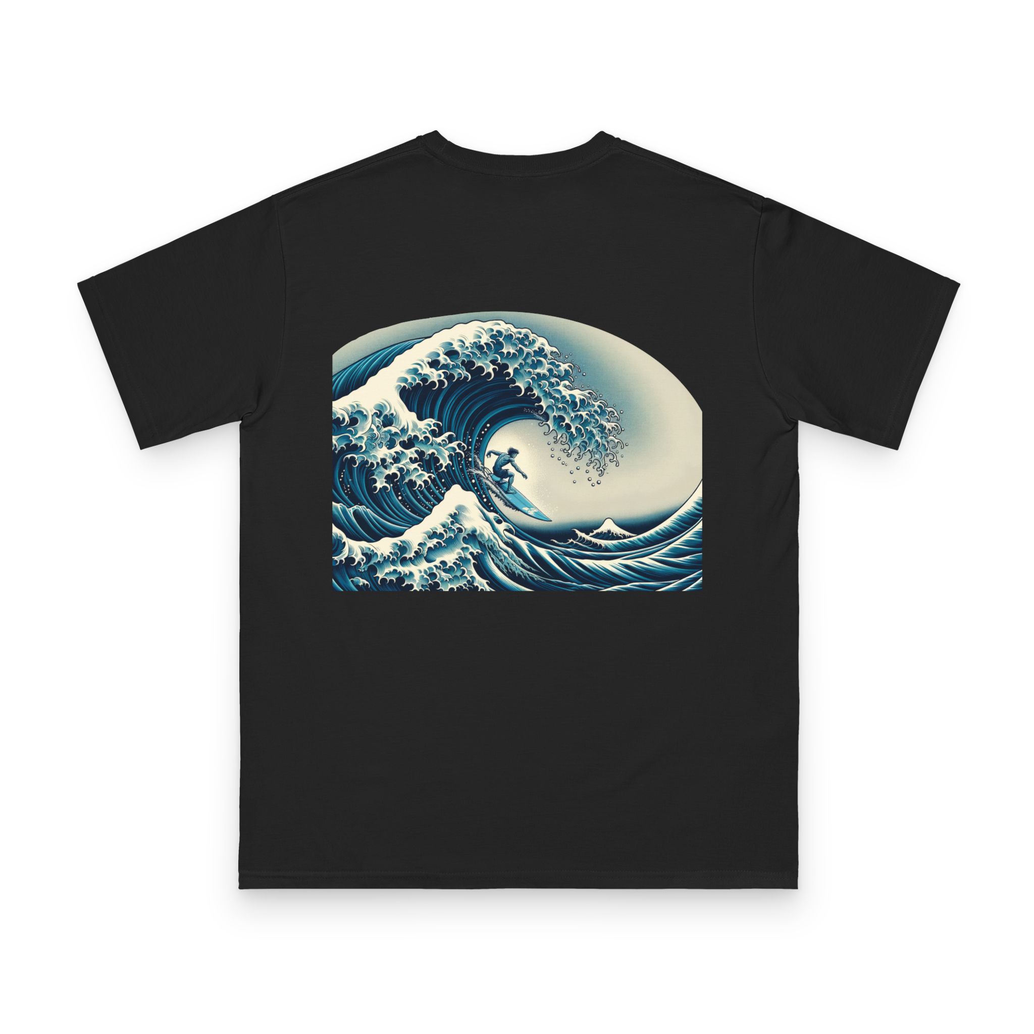Hokusai Surfer and Fuji T-Shirt 12 OceanerosOcean Devotion Apparel Hokusai Surfer and Fuji T-Shirt