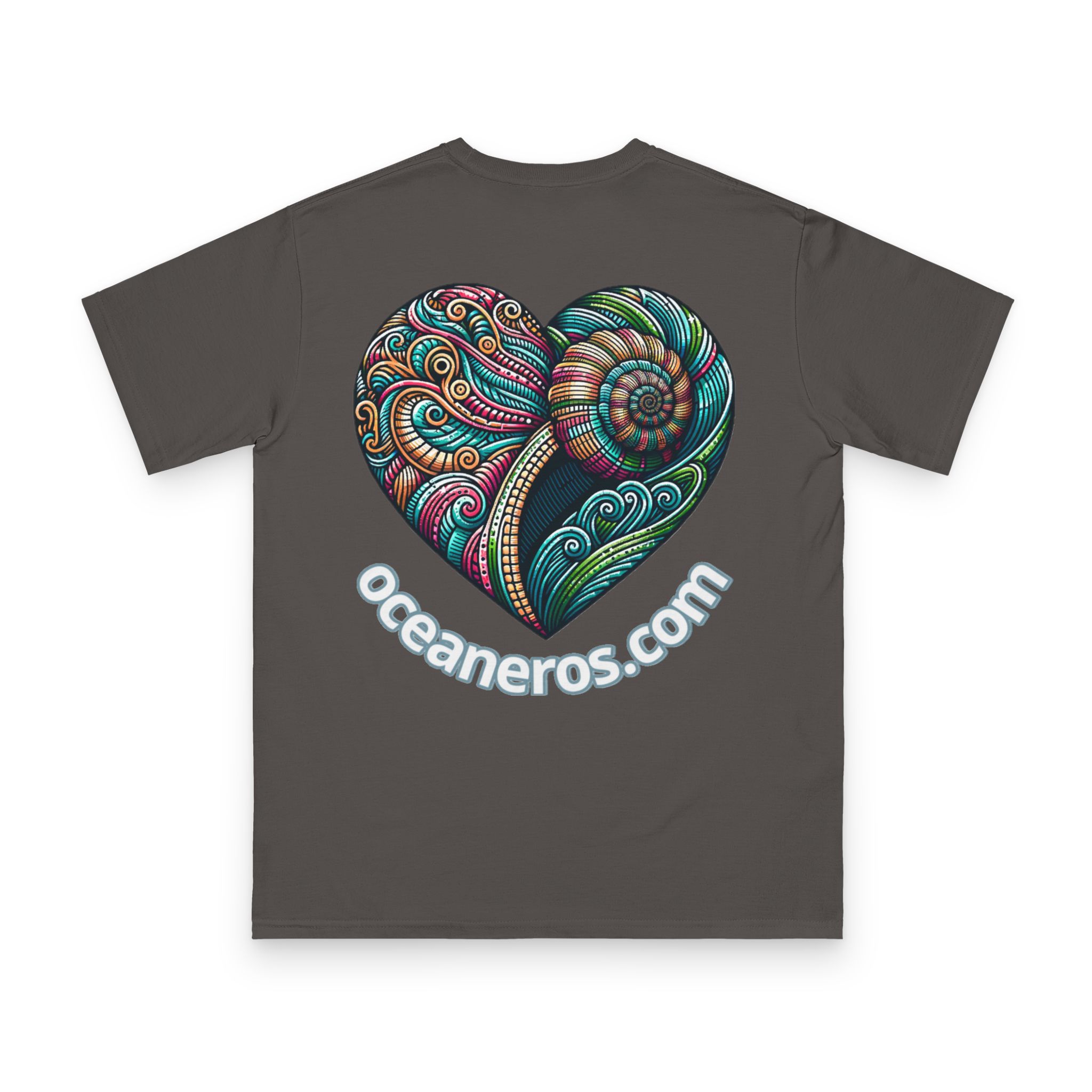 Shell as a heart with Oceaneros - Organic Unisex Classic T-Shirt 16 OceanerosOcean Devotion Apparel Shell as a heart with Oceaneros - Organic Unisex Classic T-Shirt