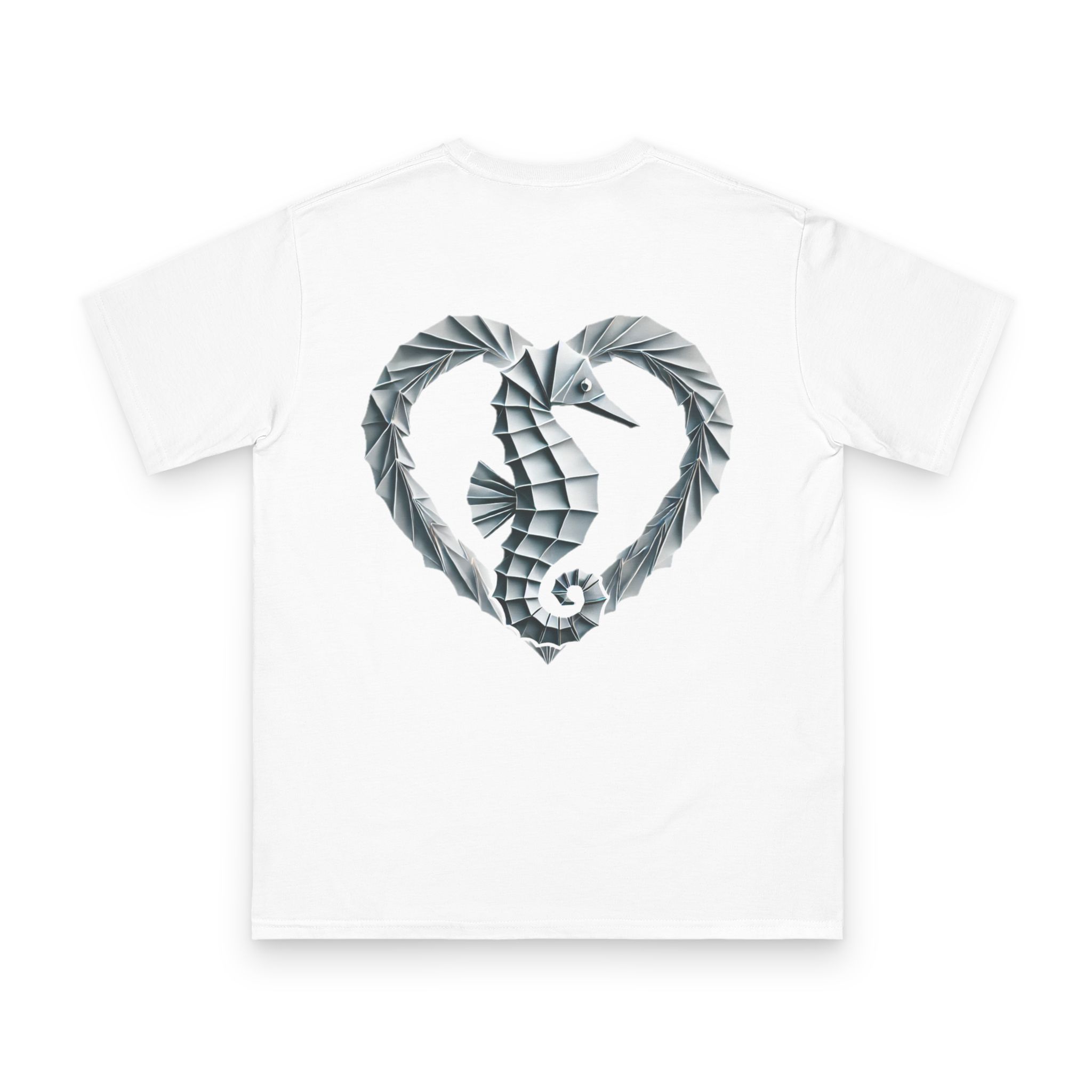 Seahorse - Organic Unisex Classic T-Shirt 1 OceanerosOcean Devotion Apparel Seahorse - Organic Unisex Classic T-Shirt
