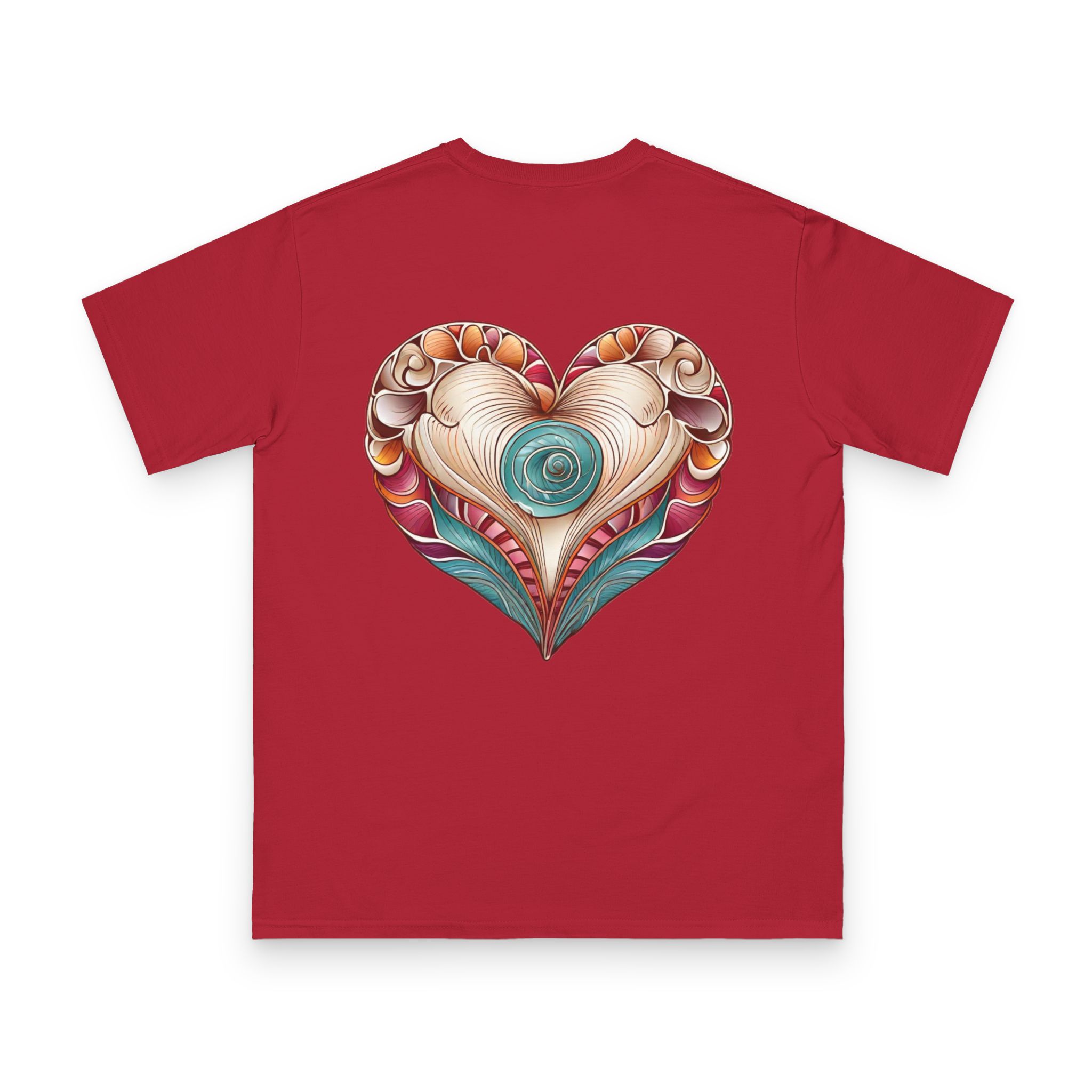 Oceaneros Heart-Shell Embrace T-Shirt 20 OceanerosOcean Devotion Apparel Oceaneros Heart-Shell Embrace T-Shirt