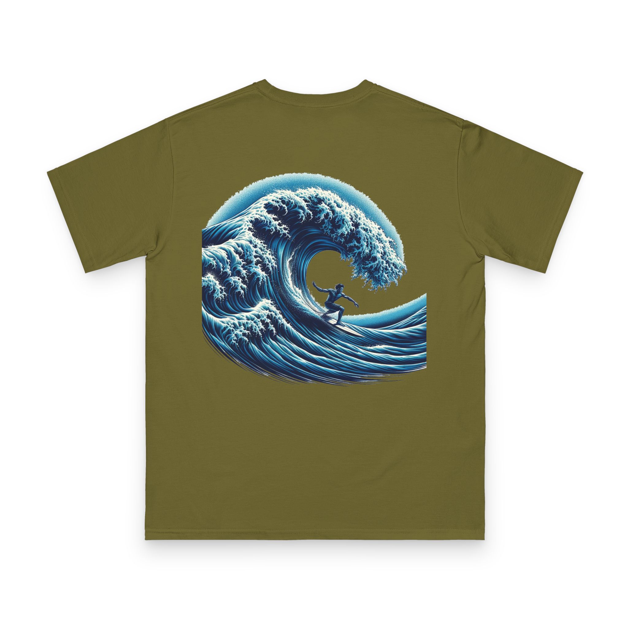 Hokusai Wave Surfer T-Shirt 22 OceanerosOcean Devotion Apparel Hokusai Wave Surfer T-Shirt