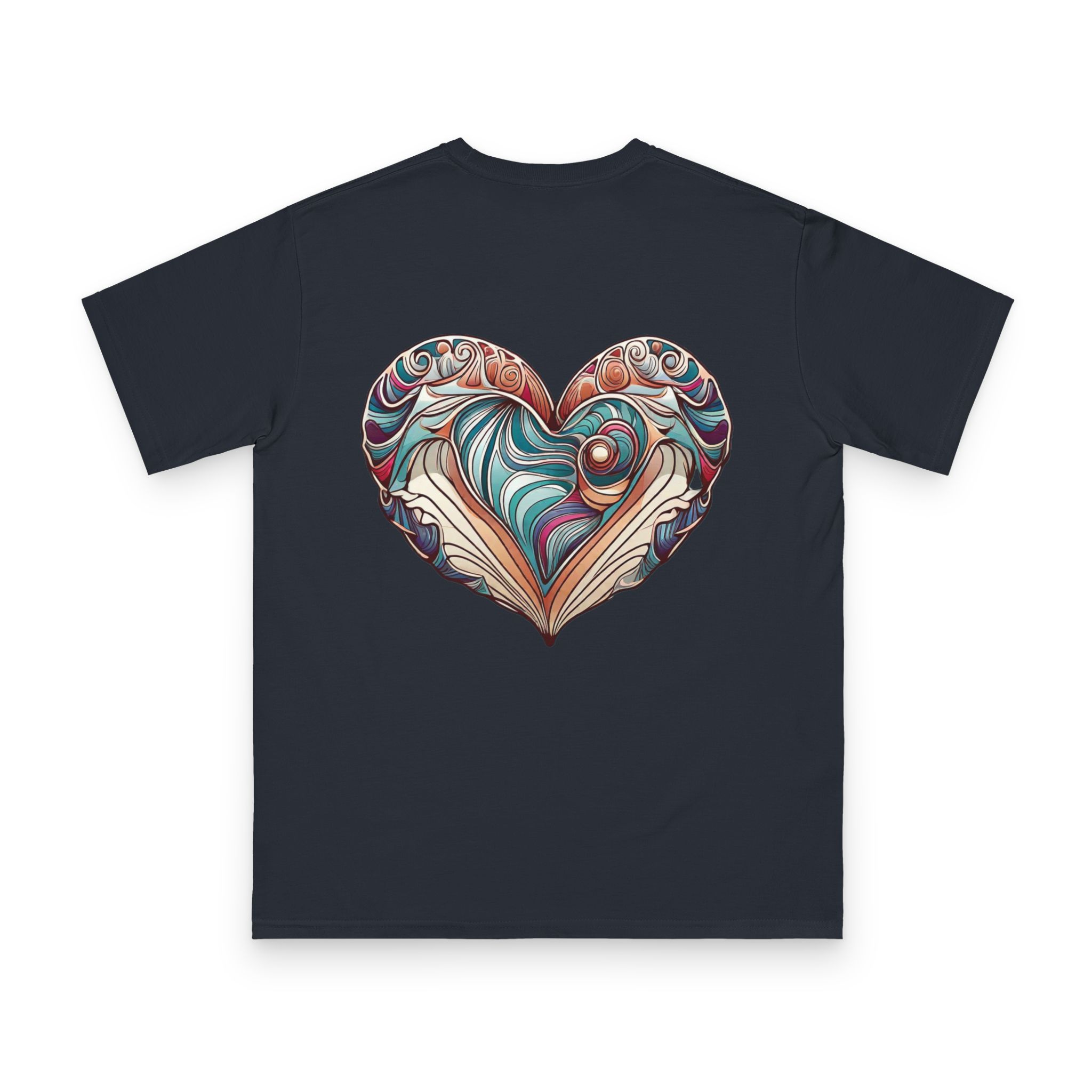 Shell linear - Organic Unisex Classic T-Shirt 16 OceanerosOcean Devotion Apparel Shell linear - Organic Unisex Classic T-Shirt