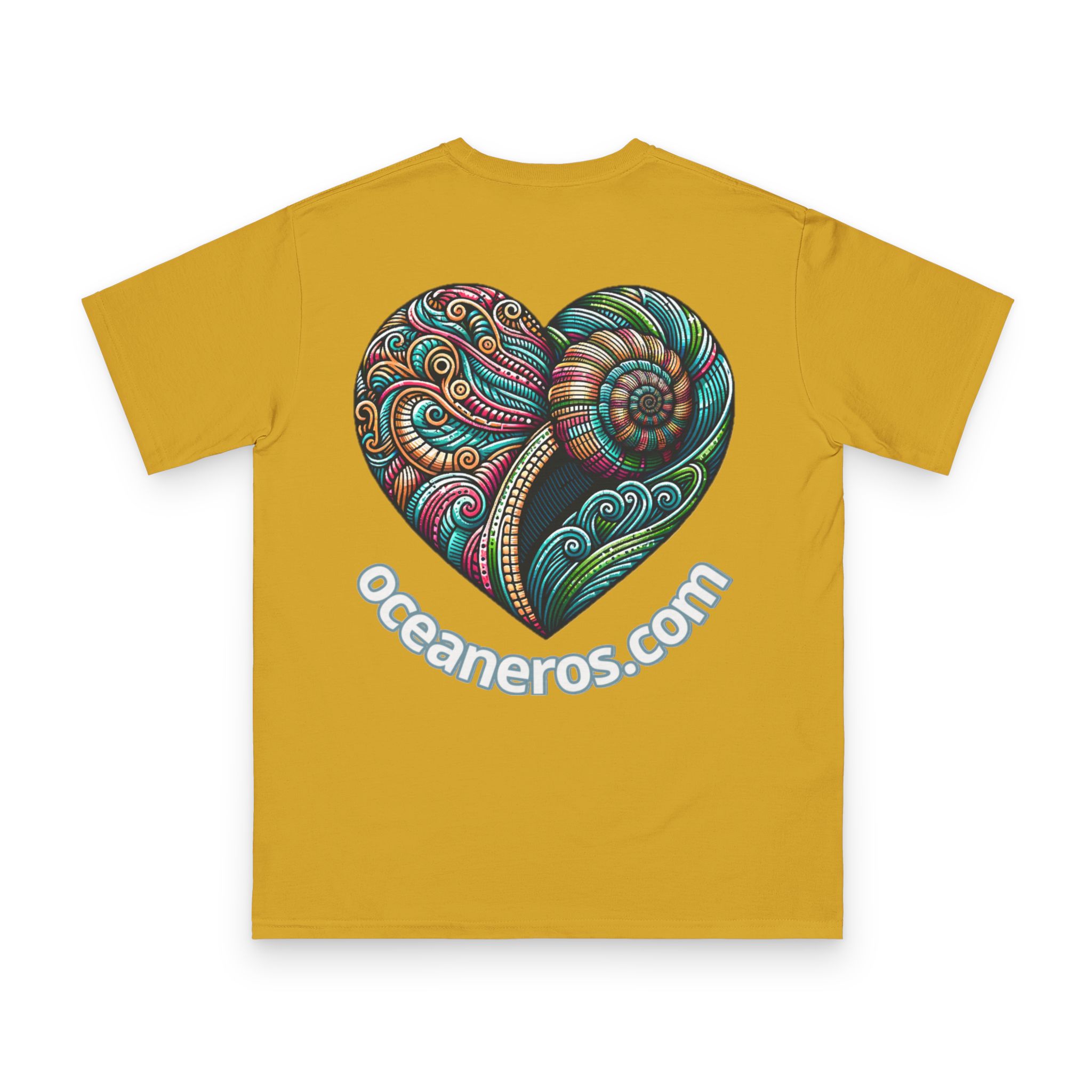 Shell as a heart with Oceaneros - Organic Unisex Classic T-Shirt 14 OceanerosOcean Devotion Apparel Shell as a heart with Oceaneros - Organic Unisex Classic T-Shirt