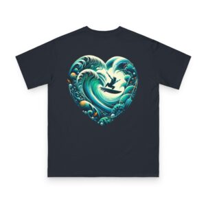 Surfer Dropping In T-Shirt