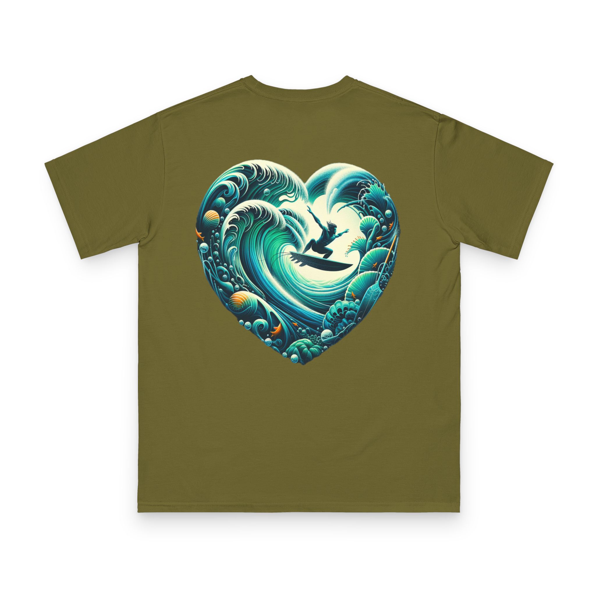 Surfer Dropping In T-Shirt 22 OceanerosOcean Devotion Apparel Surfer Dropping In T-Shirt