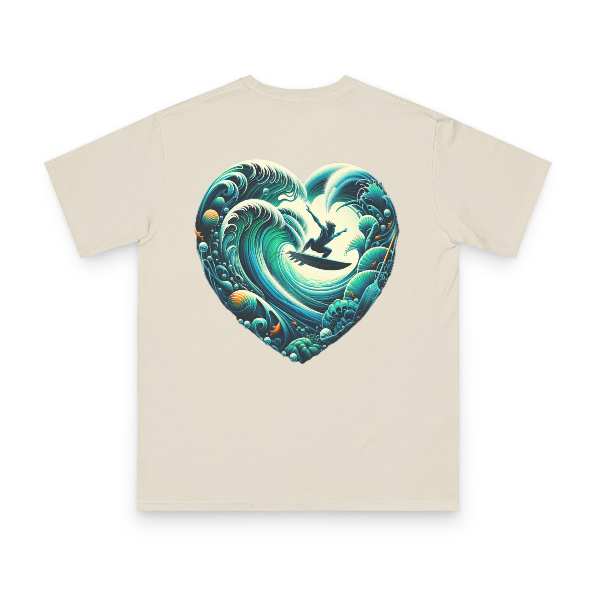 Surfer Dropping In T-Shirt 4 OceanerosOcean Devotion Apparel Surfer Dropping In T-Shirt