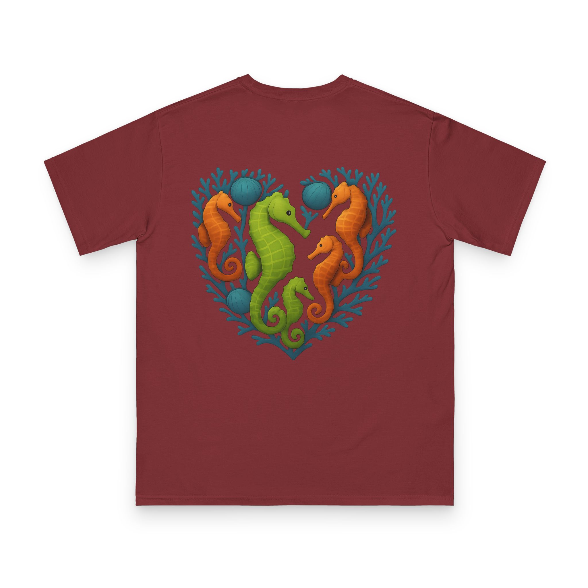 Reef Kinship Seahorse T-Shirt 12 OceanerosOcean Devotion Apparel Reef Kinship Seahorse T-Shirt